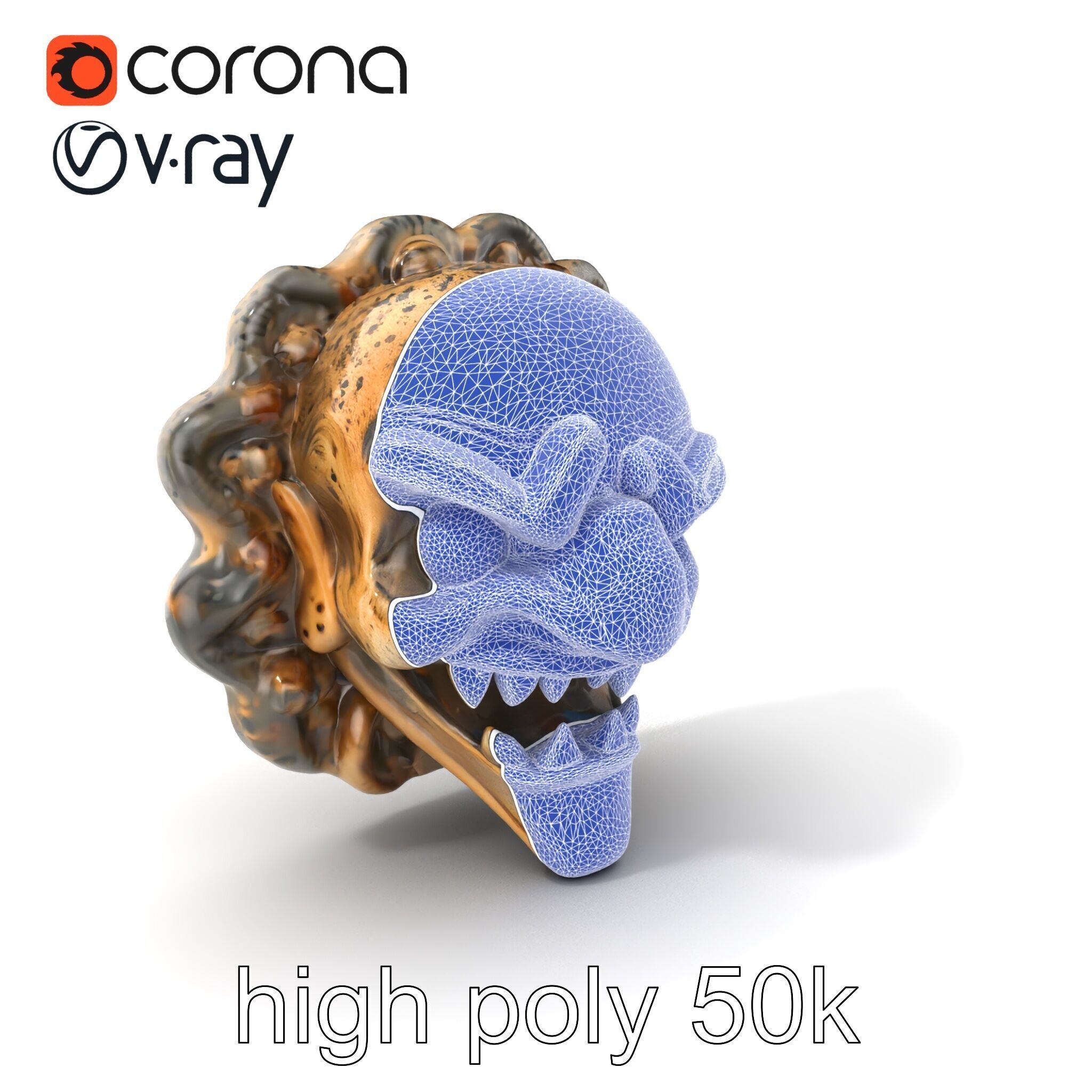 Cursed Talisman Cryptic Designs model pack Low-poly 3D model_10