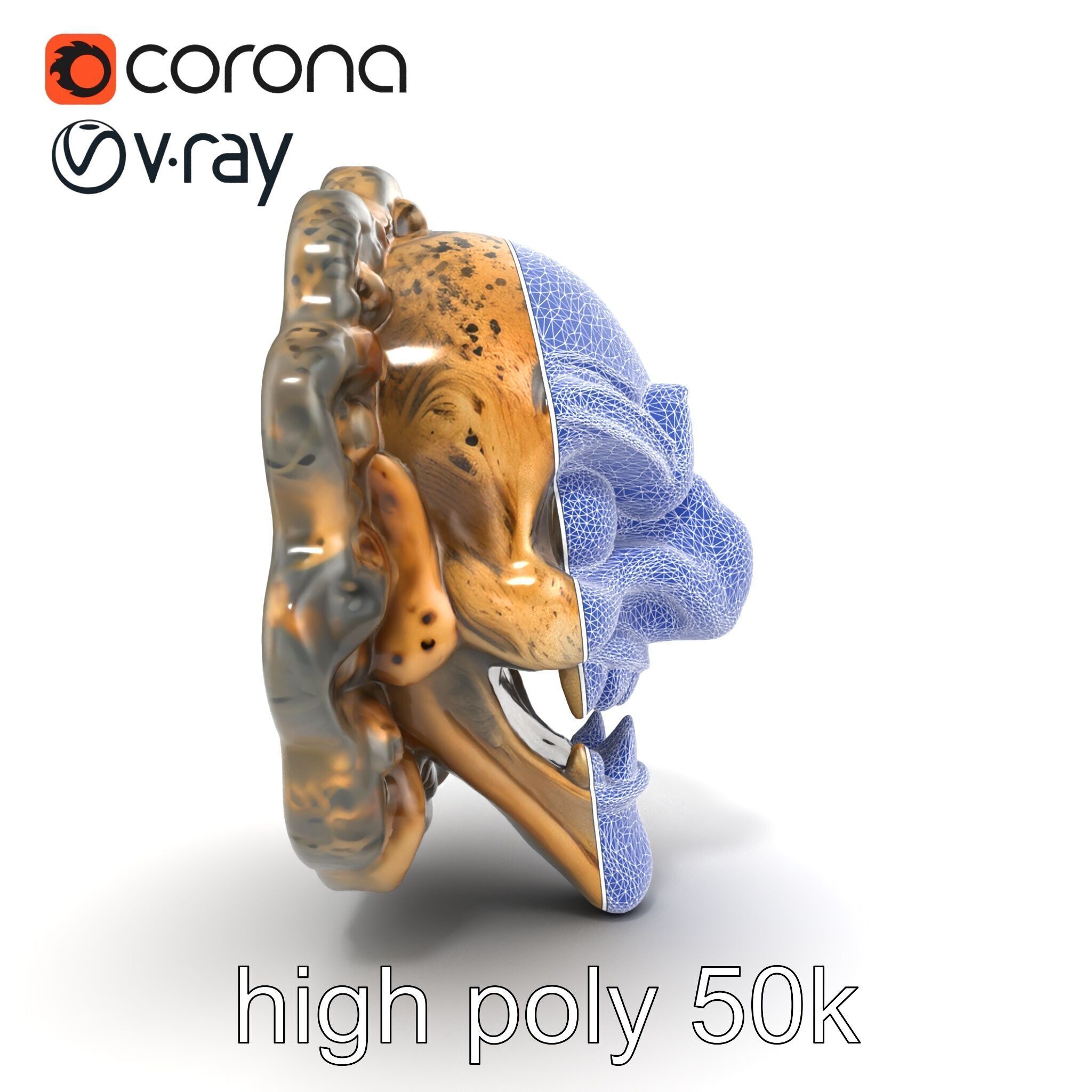 Cursed Talisman Cryptic Designs model pack Low-poly 3D model_28