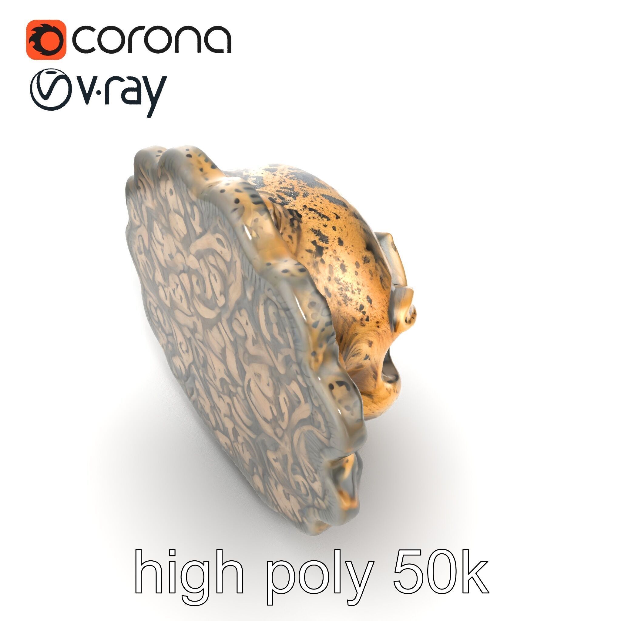 Cursed Talisman Cryptic Designs model pack Low-poly 3D model_22