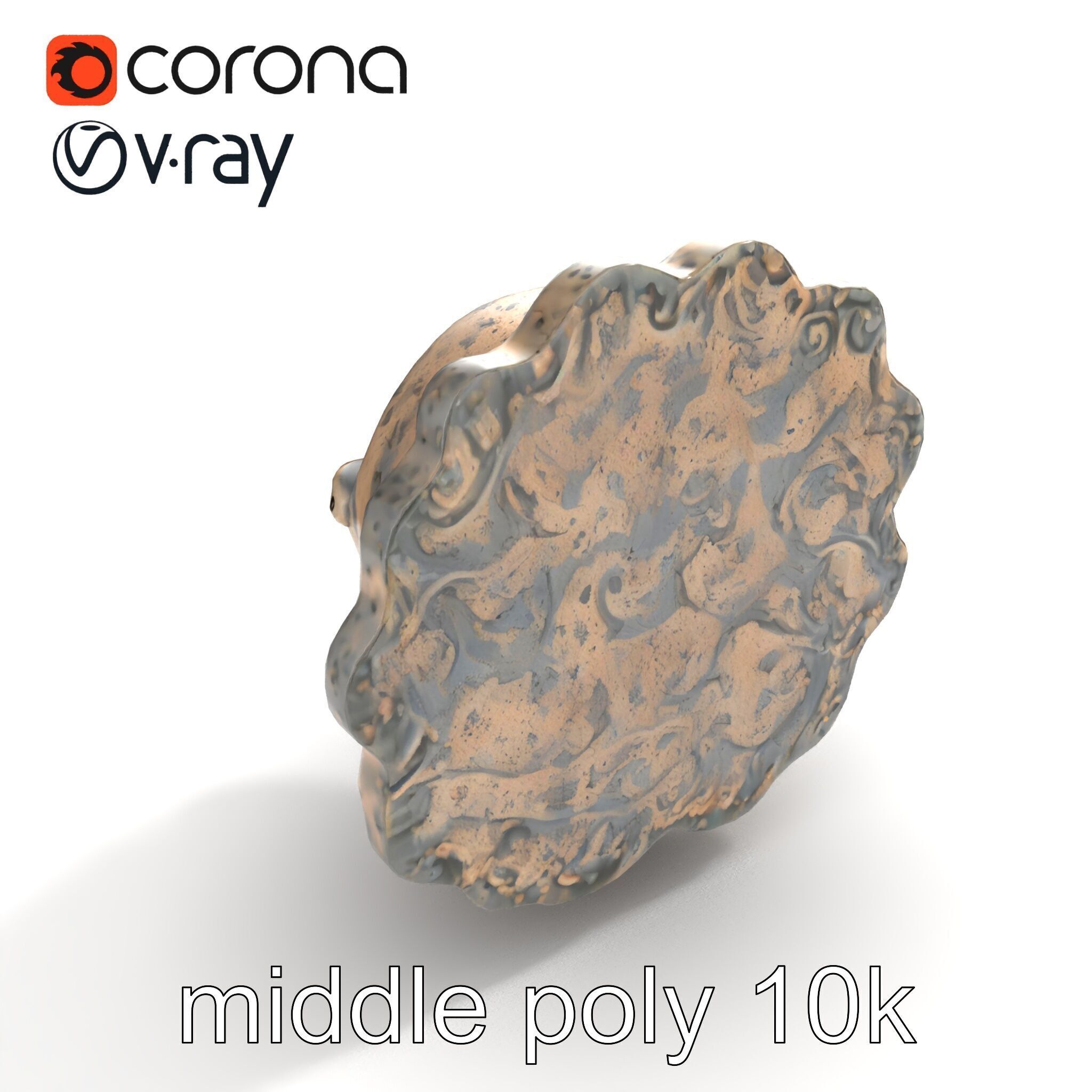 Cursed Talisman Cryptic Designs model pack Low-poly 3D model_8