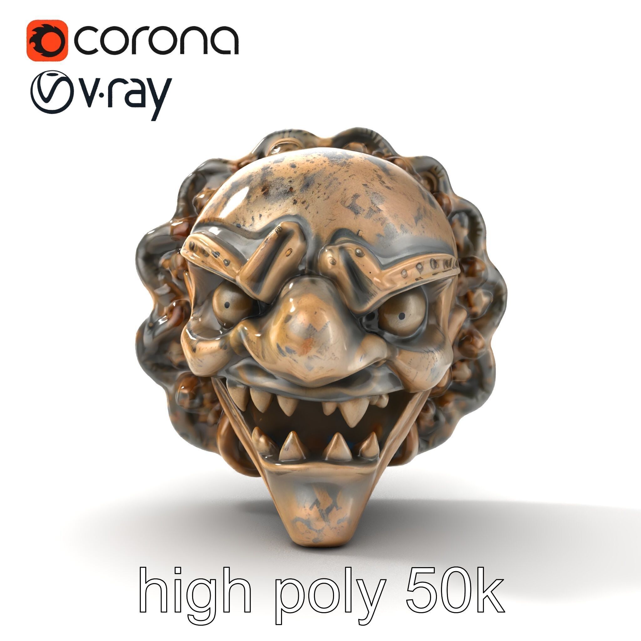 Cursed Talisman Cryptic Designs model pack Low-poly 3D model_20