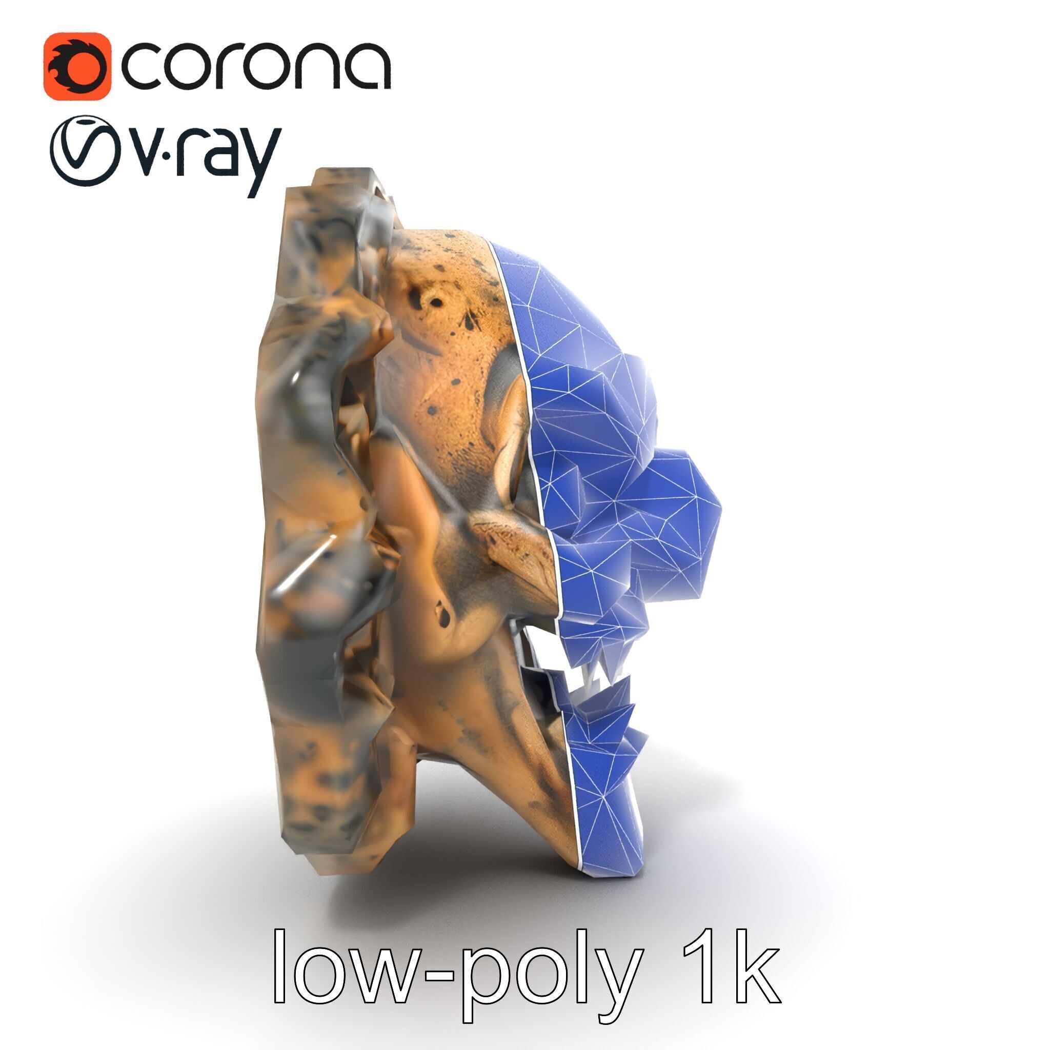 Cursed Talisman Cryptic Designs model pack Low-poly 3D model_15