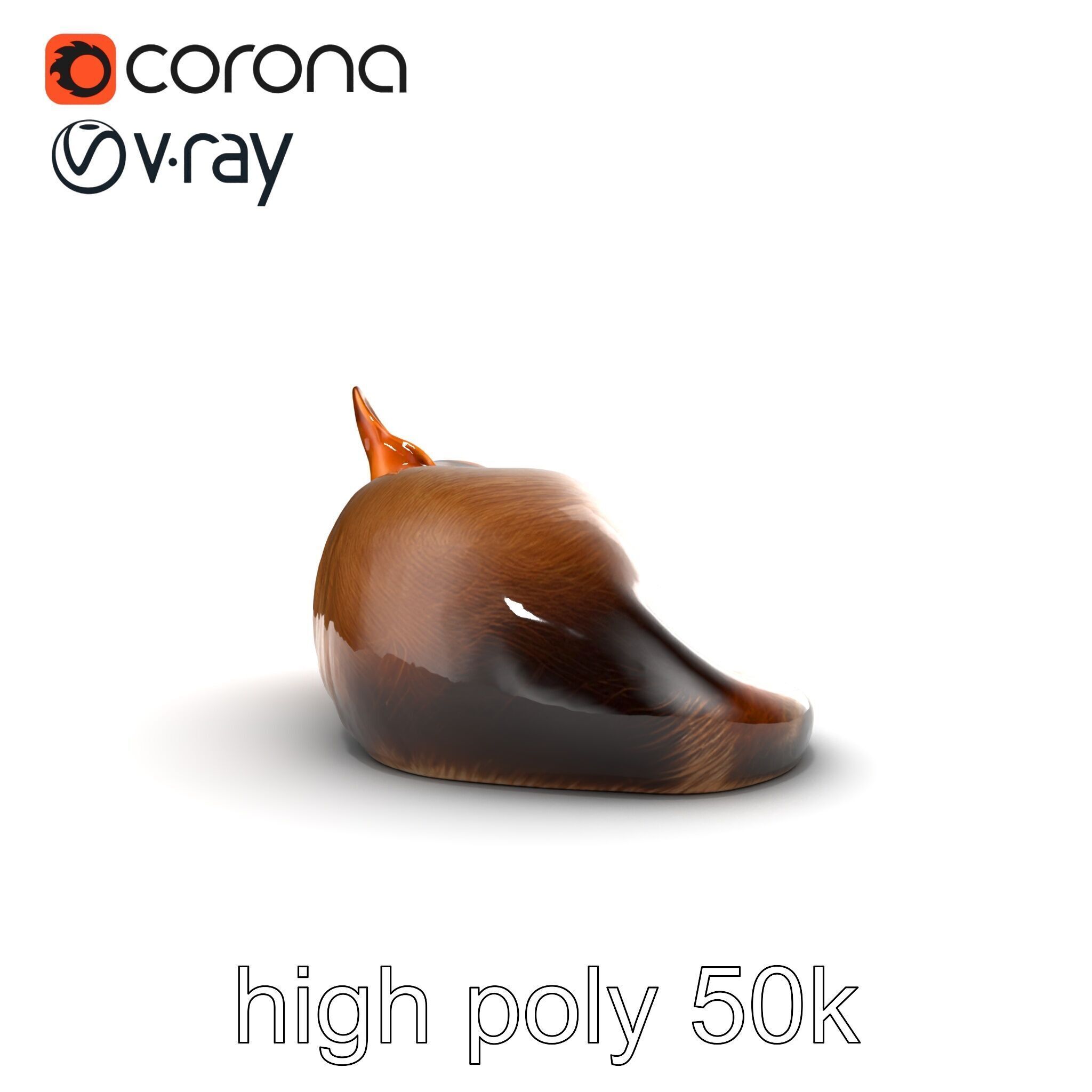 Sleeping Cat Sculpture model pack Low-poly 3D model_19