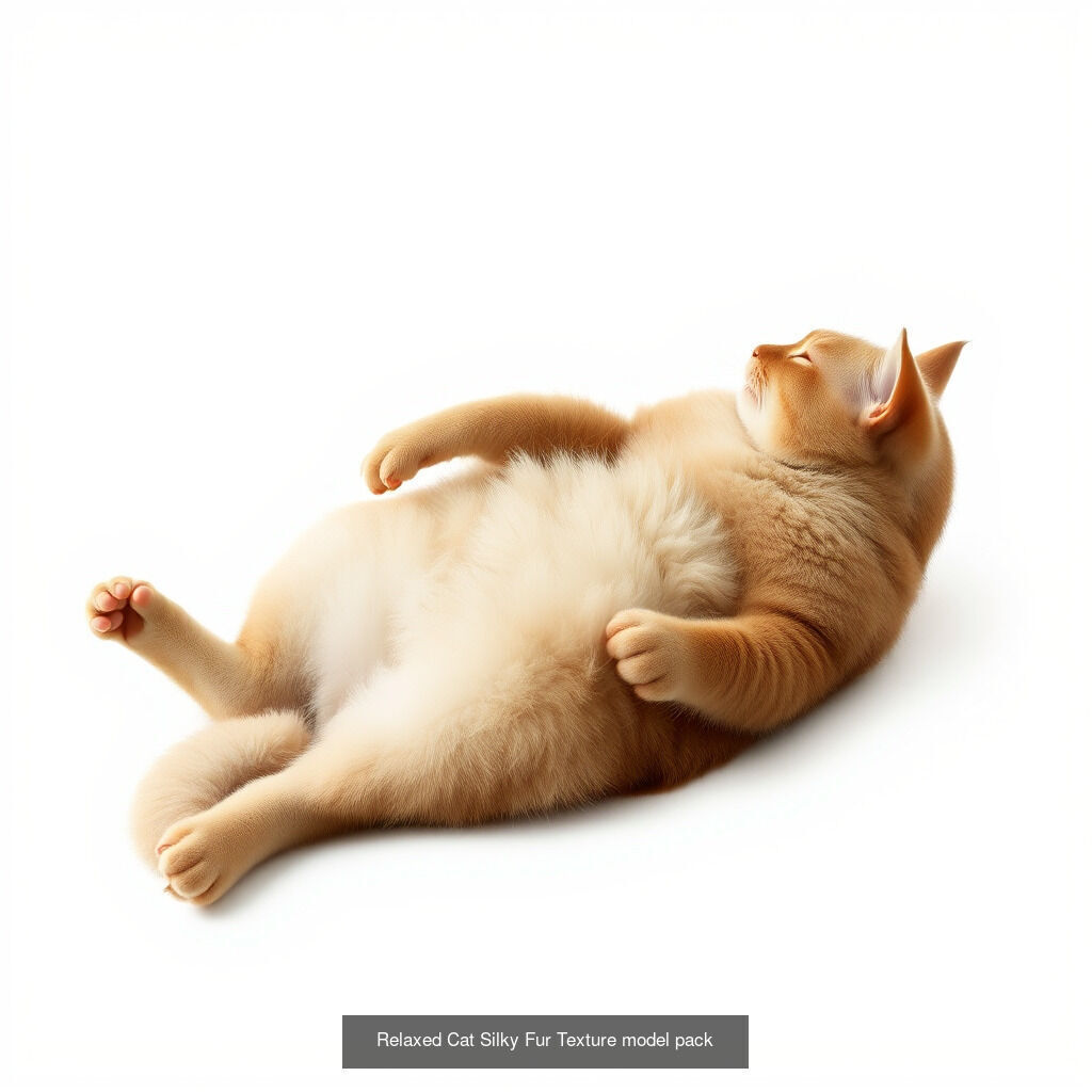 Feline Tranquility Models 3D Model Collection_15