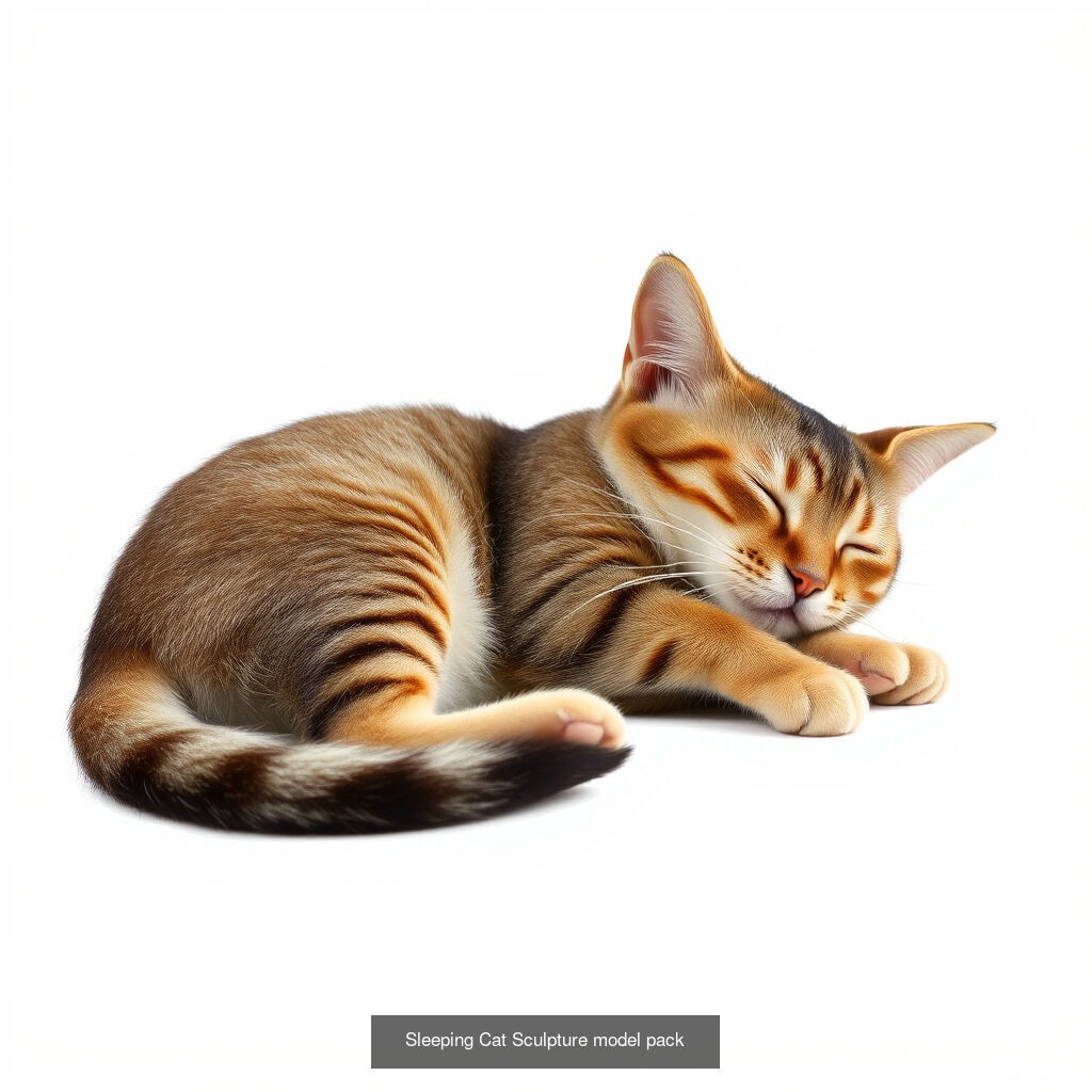 Feline Tranquility Models 3D Model Collection_19