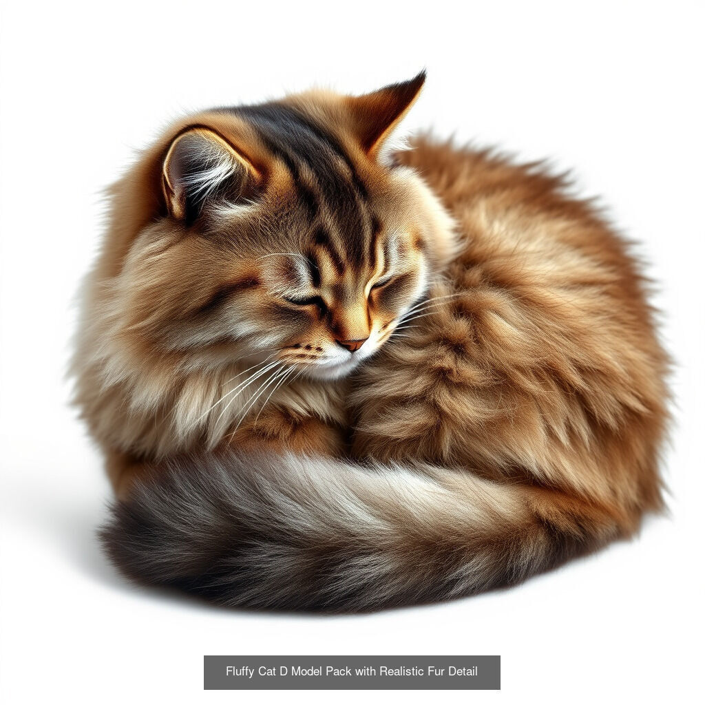 Feline Tranquility Models 3D Model Collection_18