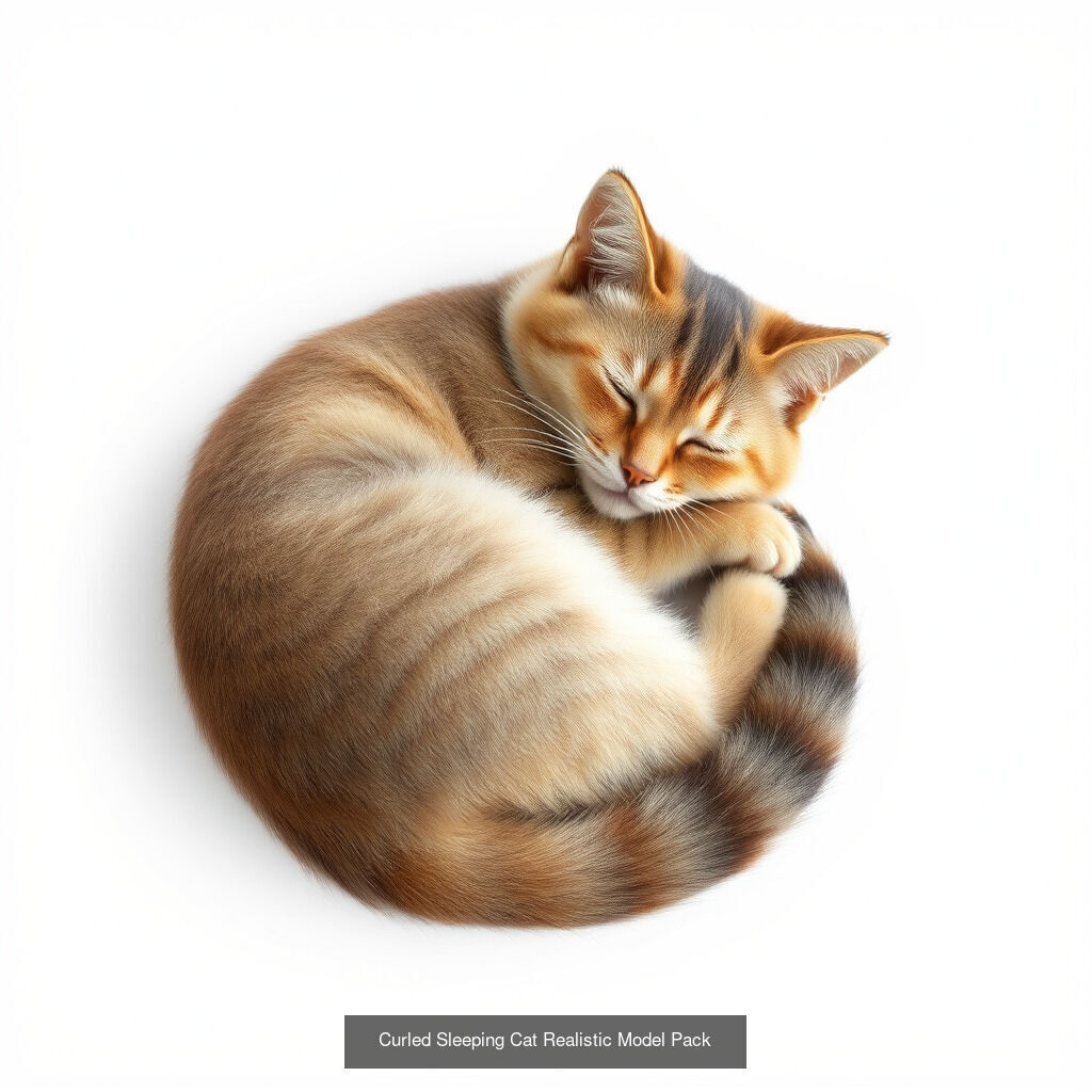 Feline Tranquility Models 3D Model Collection_11