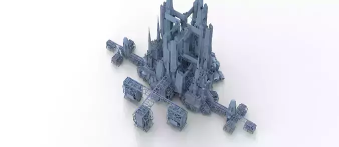 Deep horizon mars Colony station 1