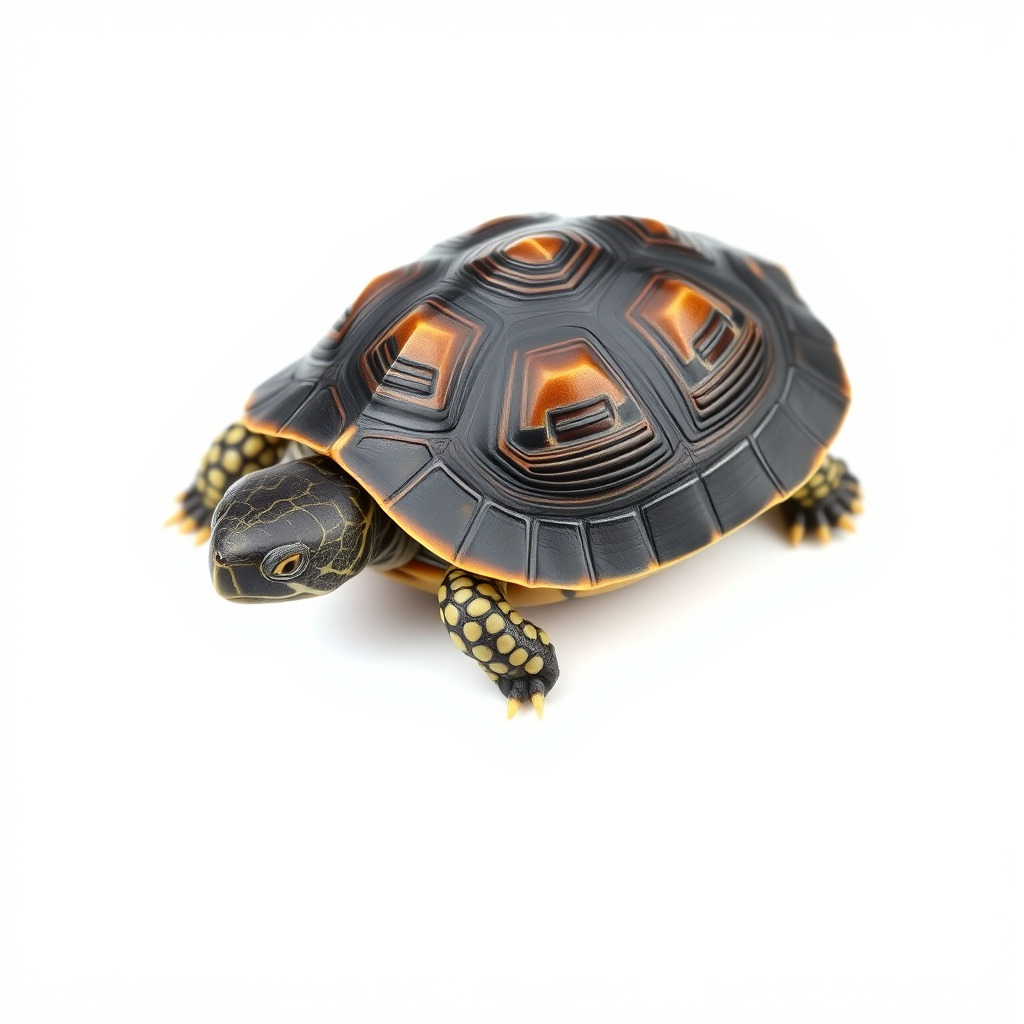 Chinese ThreeKeeled Turtle Realistic model pack Low-poly 3D model_4