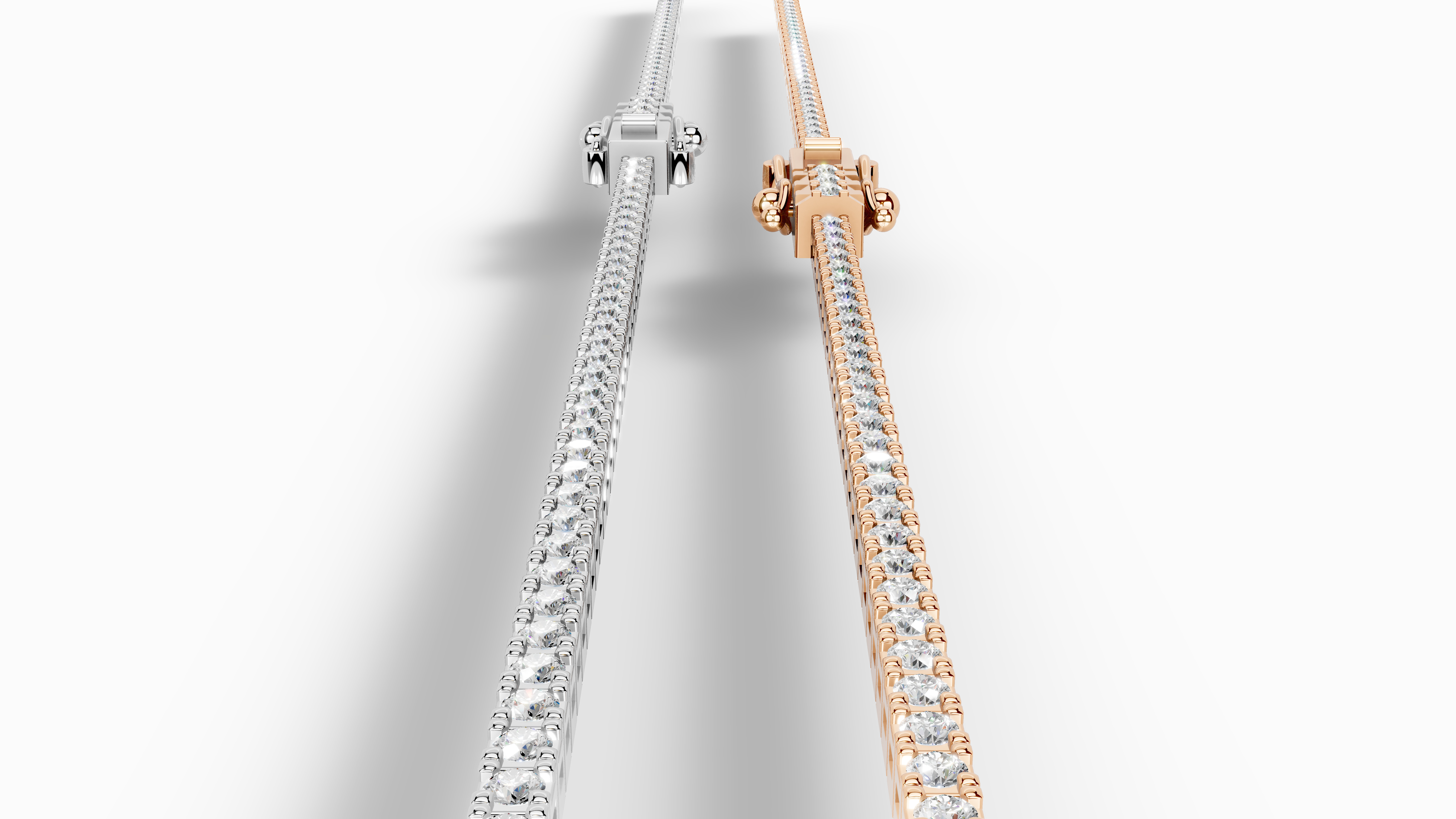 Diamond Tennis Bracelet 3d model printable 3D print model 3D print model_5