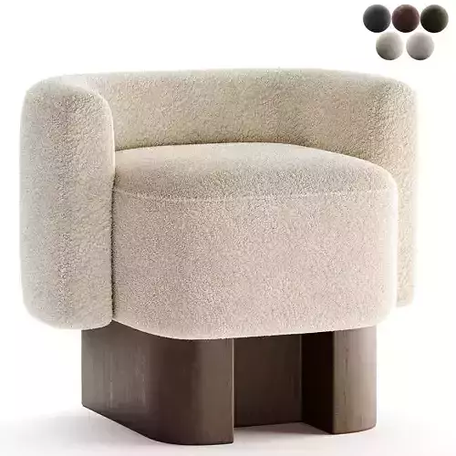 Giobagnara Lloyd Armchair 3D model