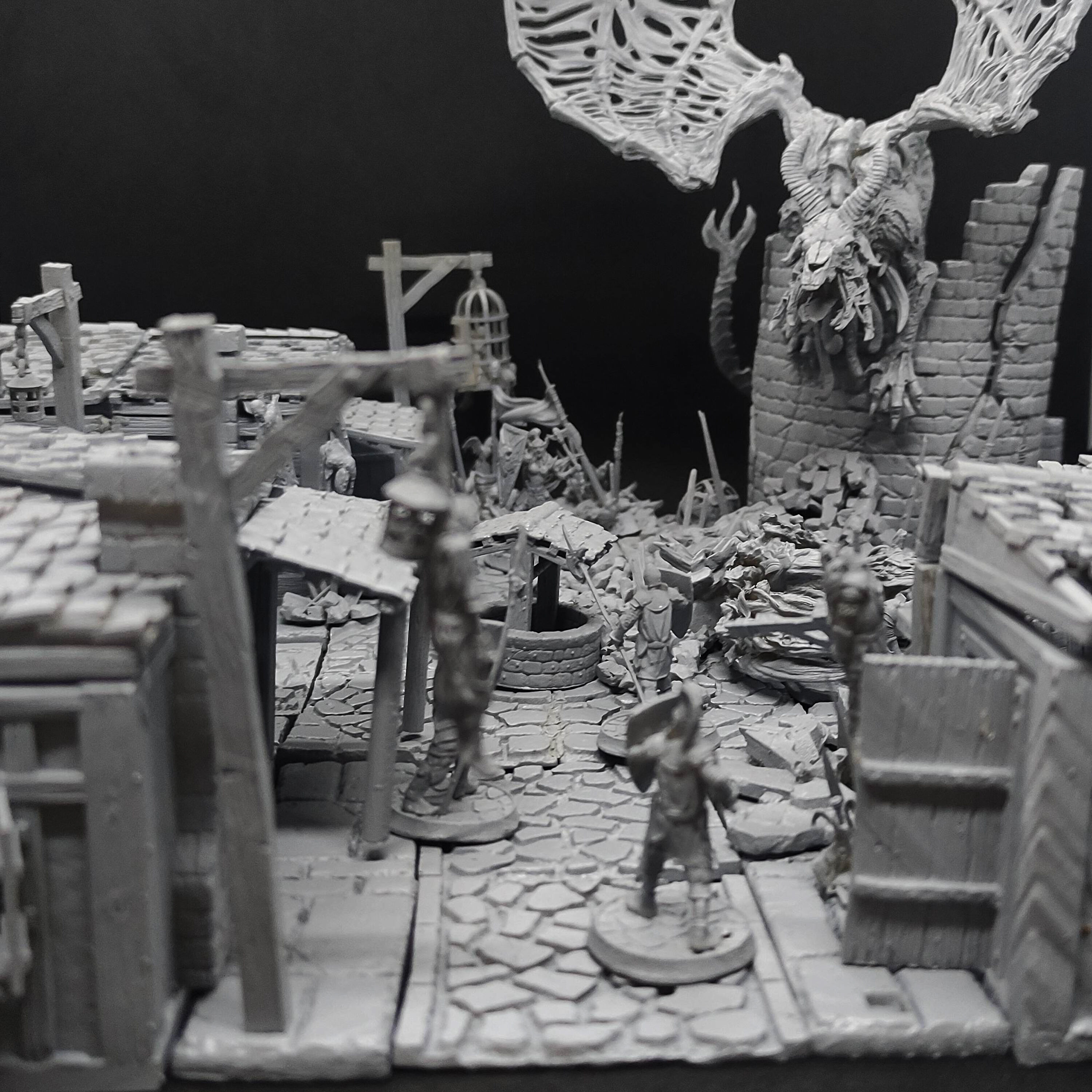 BUNDLE 04 - BATTLE OF THE ABANDONED VILLAGE 3D print model_28
