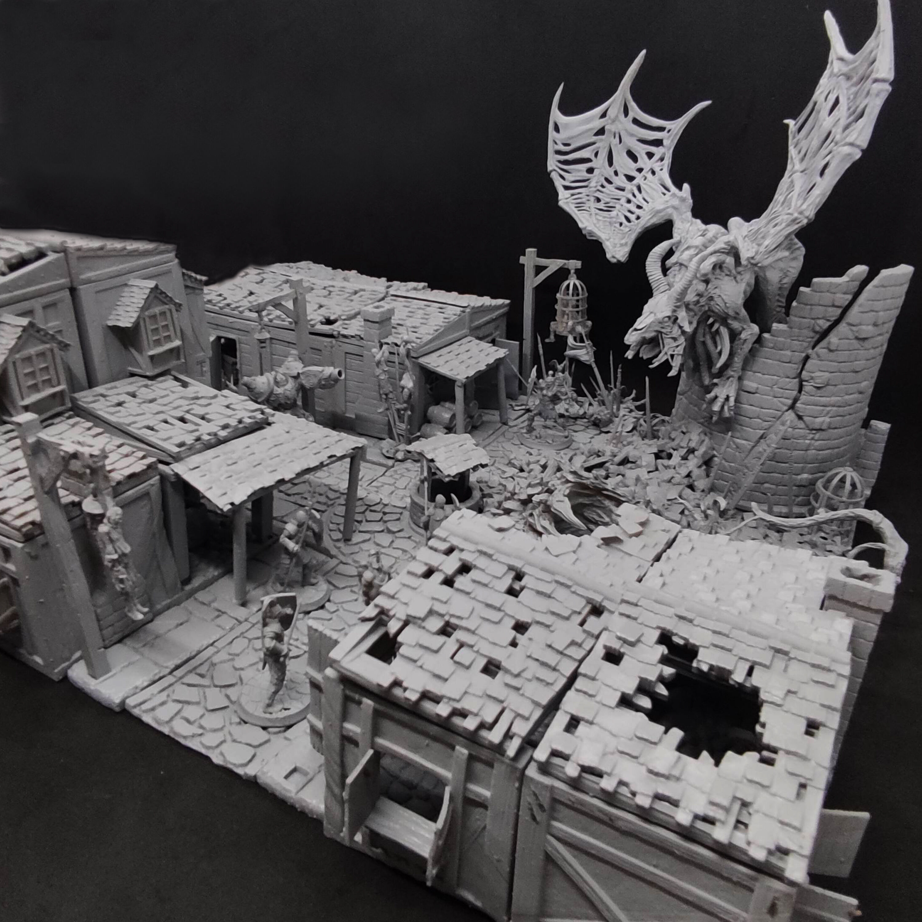 BUNDLE 04 - BATTLE OF THE ABANDONED VILLAGE 3D print model_32