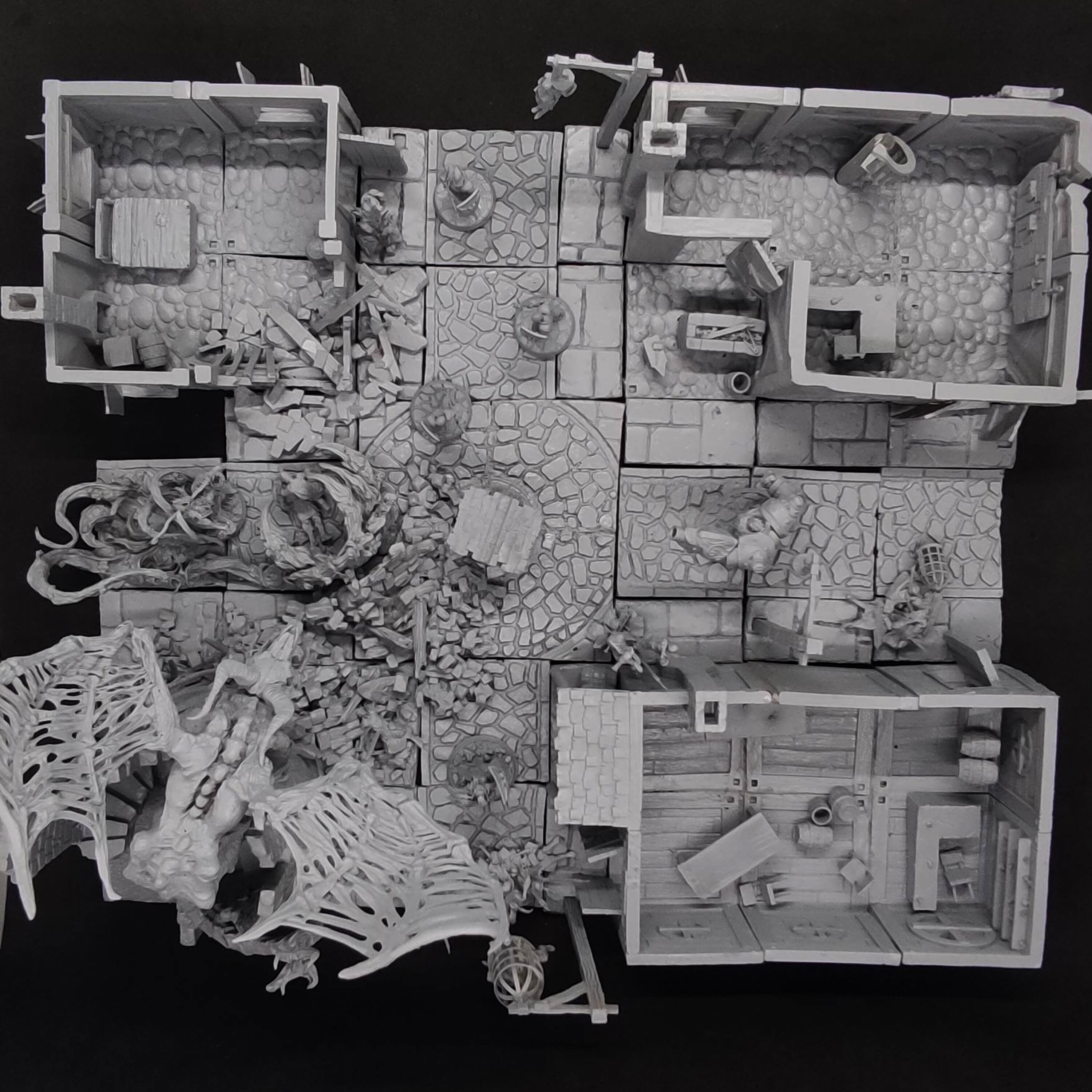 BUNDLE 04 - BATTLE OF THE ABANDONED VILLAGE 3D print model_33