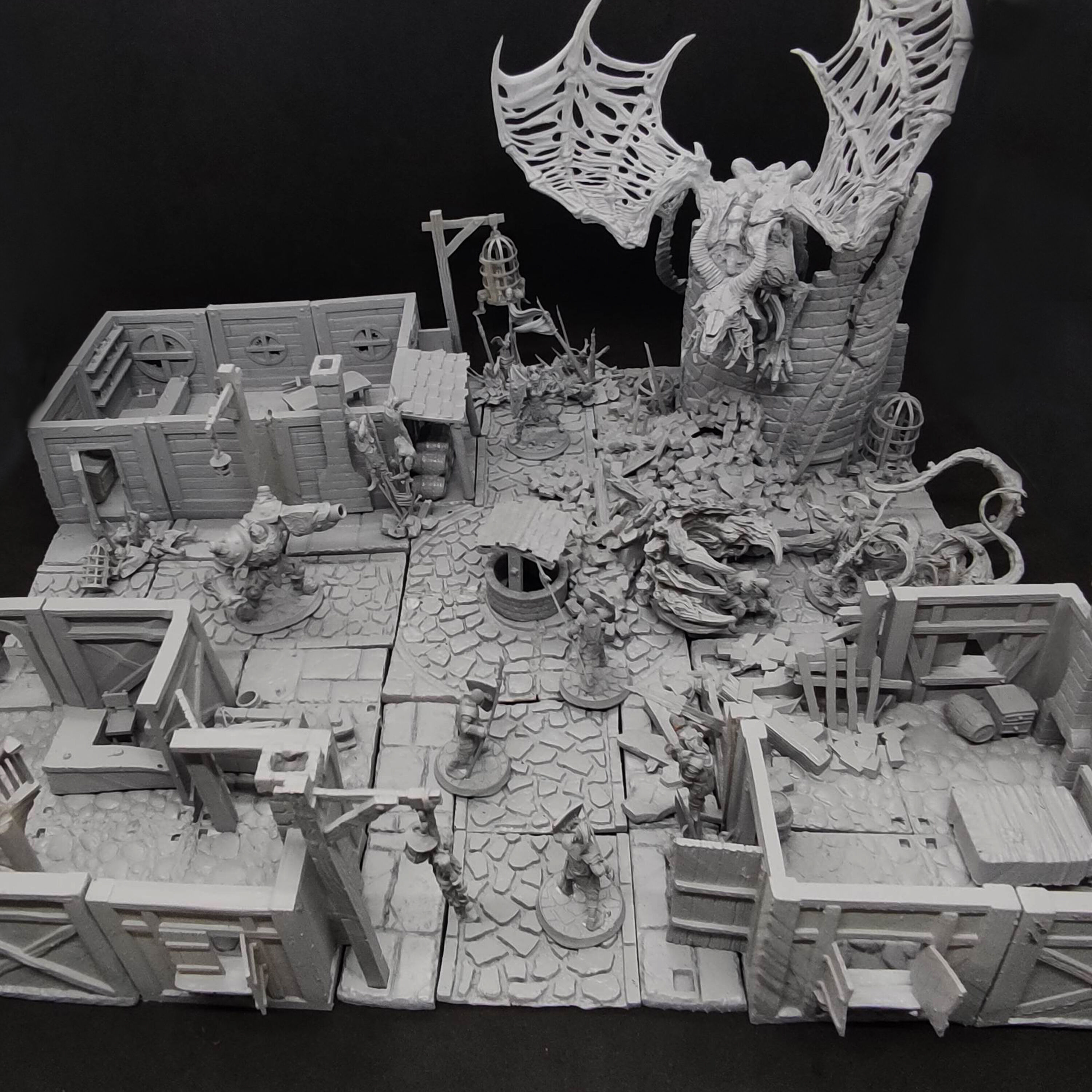 BUNDLE 04 - BATTLE OF THE ABANDONED VILLAGE 3D print model_30