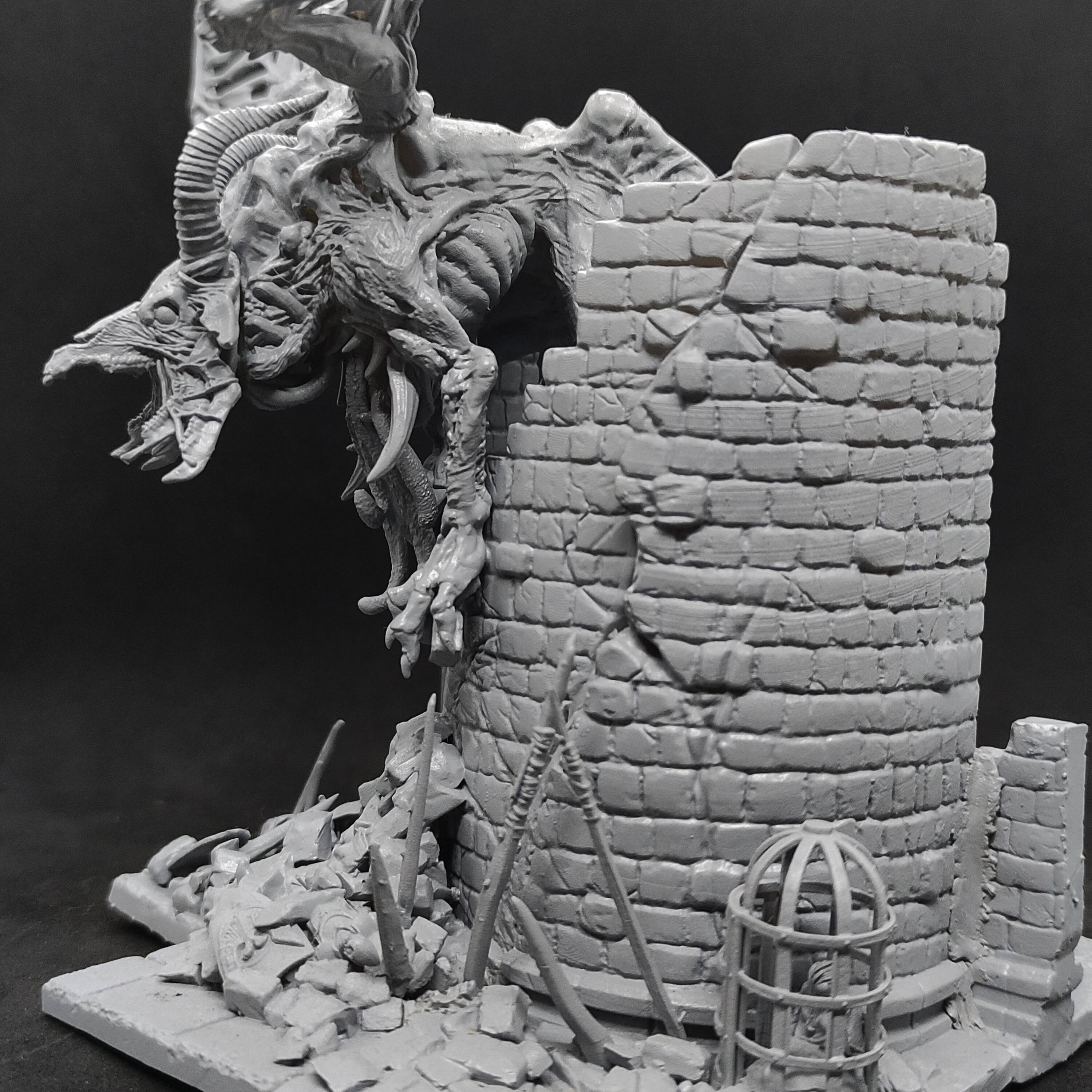 BUNDLE 04 - BATTLE OF THE ABANDONED VILLAGE 3D print model_25