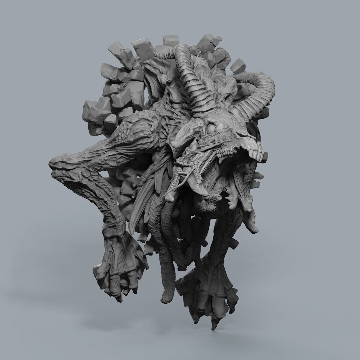 BUNDLE 04 - BATTLE OF THE ABANDONED VILLAGE 3D print model_18