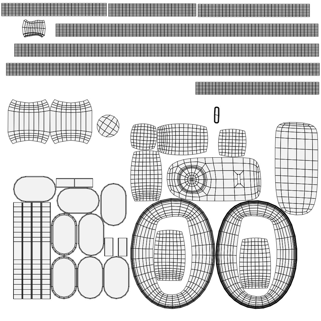 Headset Mic 3D model_4