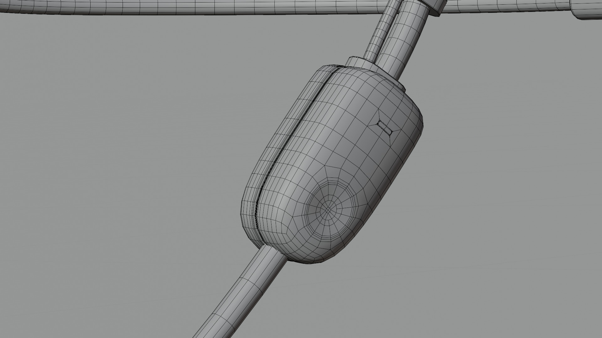 Headset Mic 3D model_6