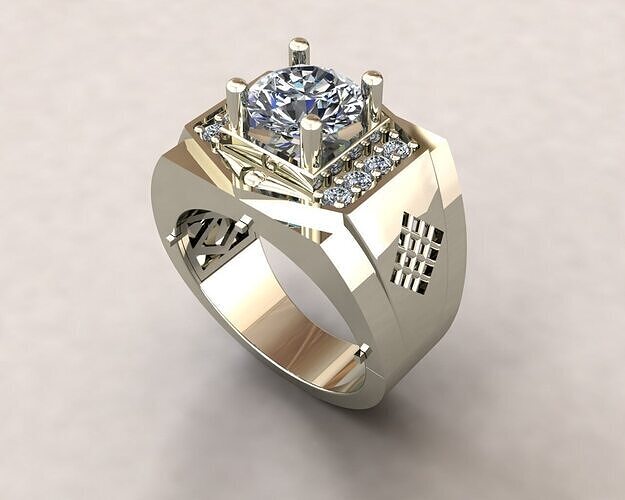 ring man 3D print model