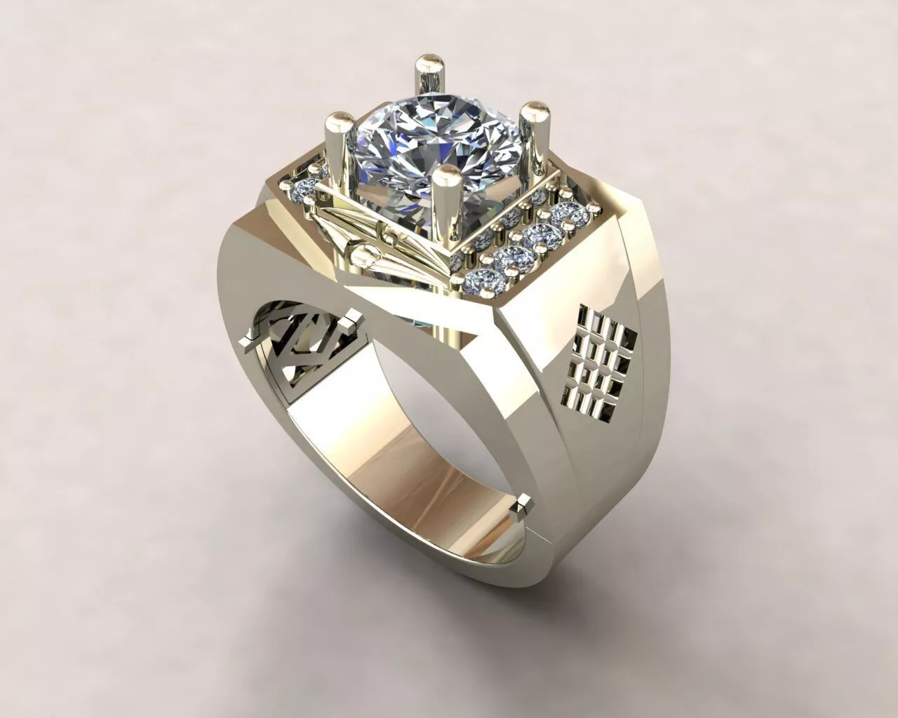 ring man 3D print model