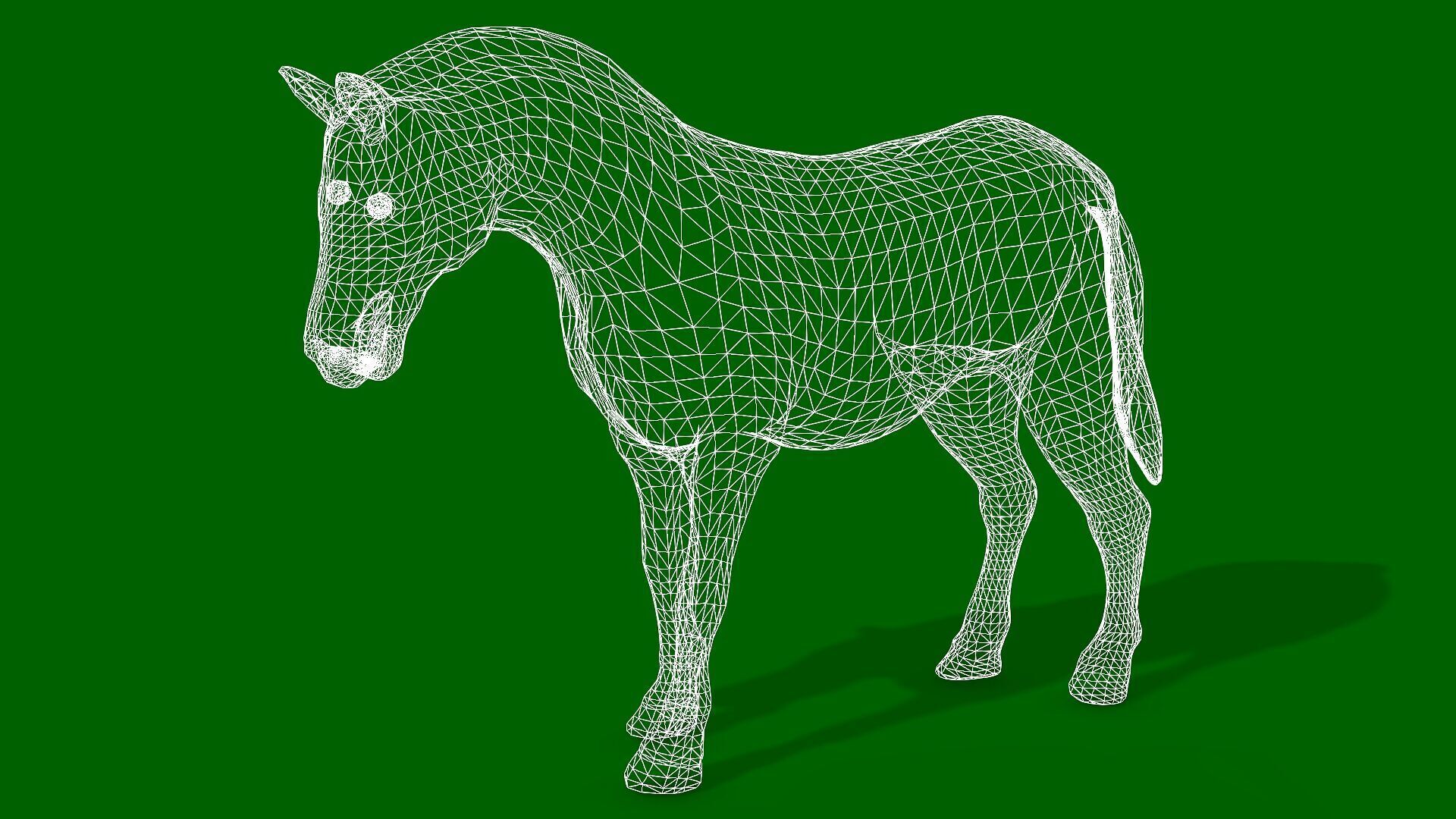 ZEBRA RIGGED ANIMATED 13 Low-poly 3D model_12