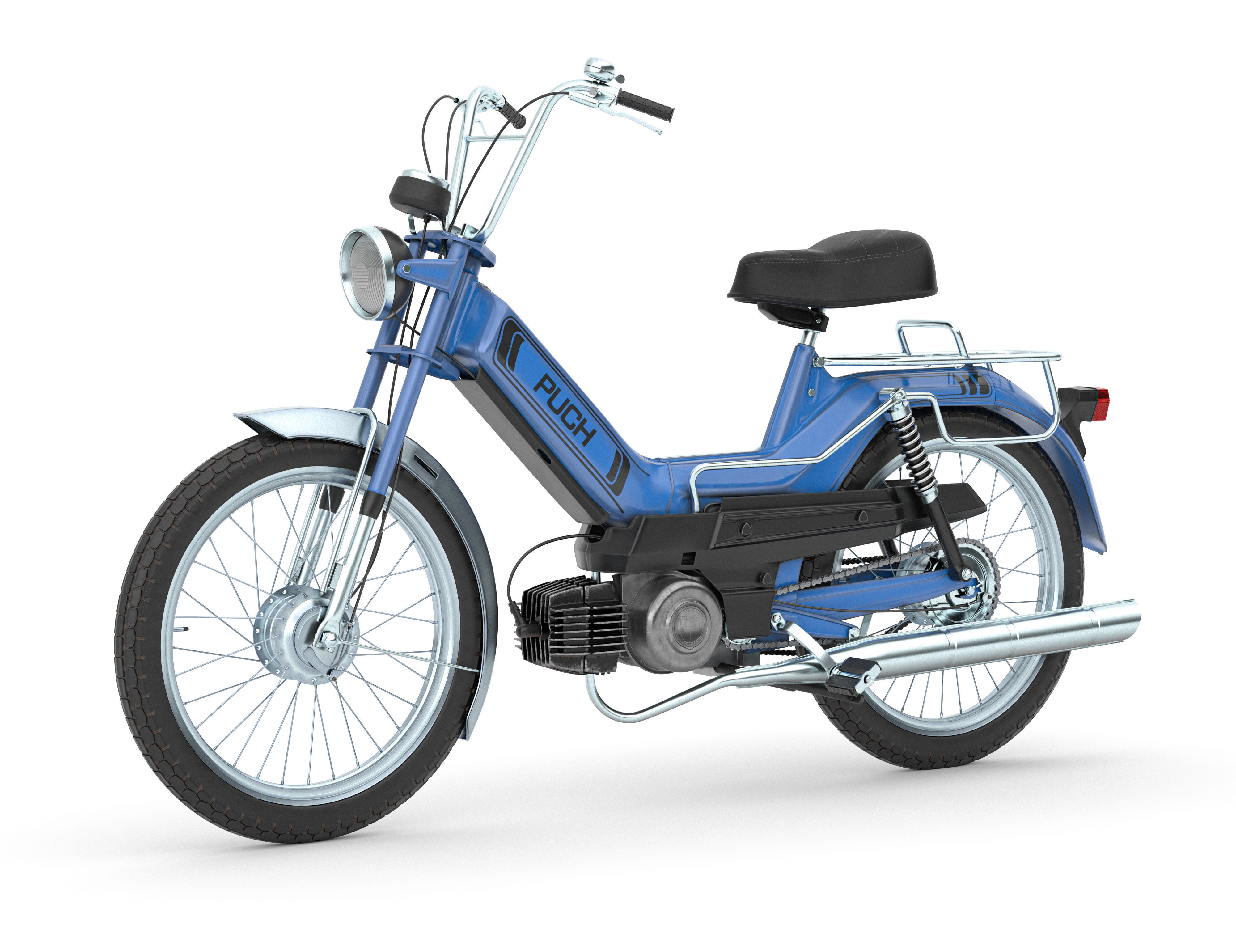 Puch Maxi Classic Moped 3D model_20
