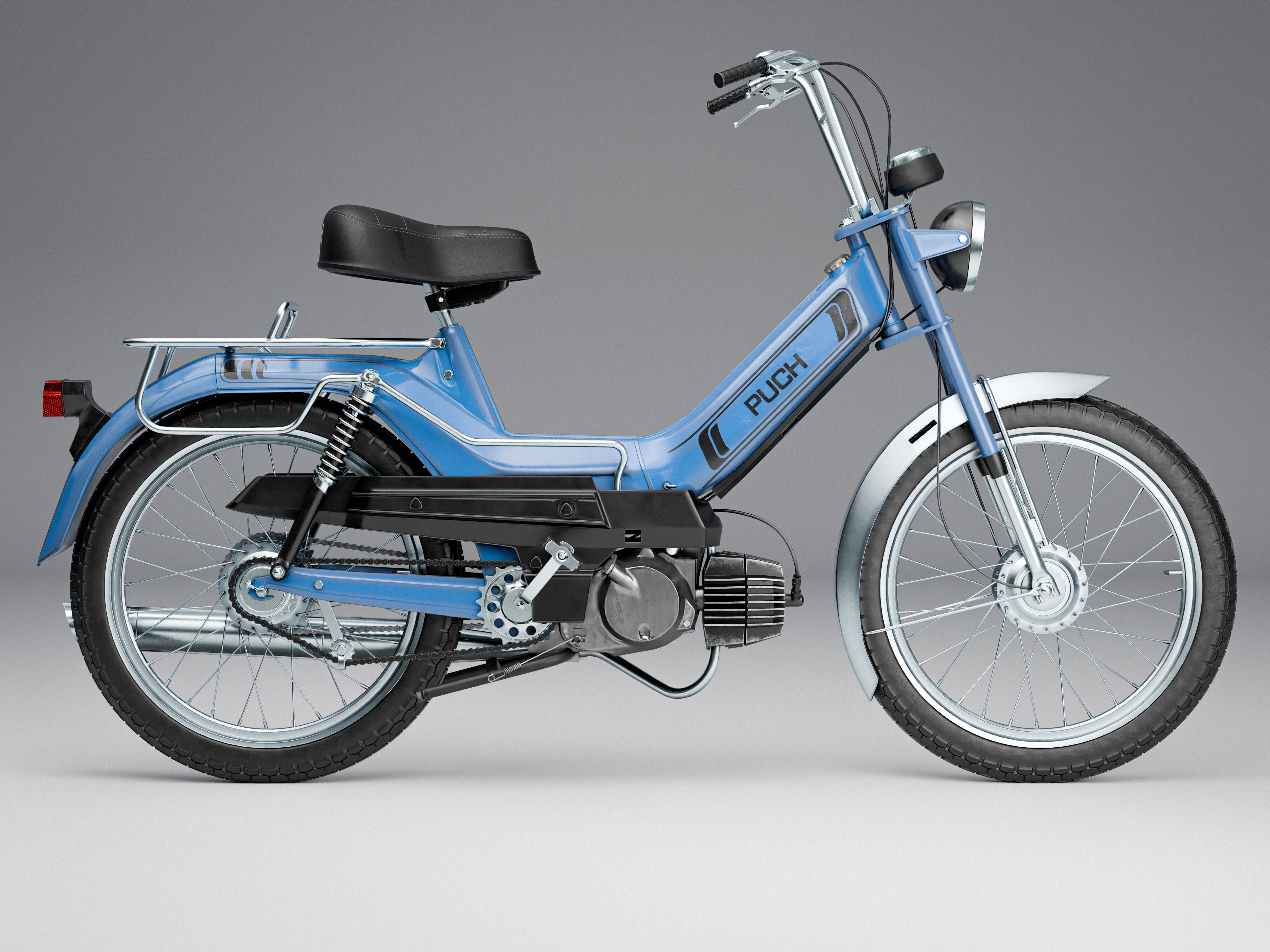 Puch Maxi Classic Moped 3D model_2