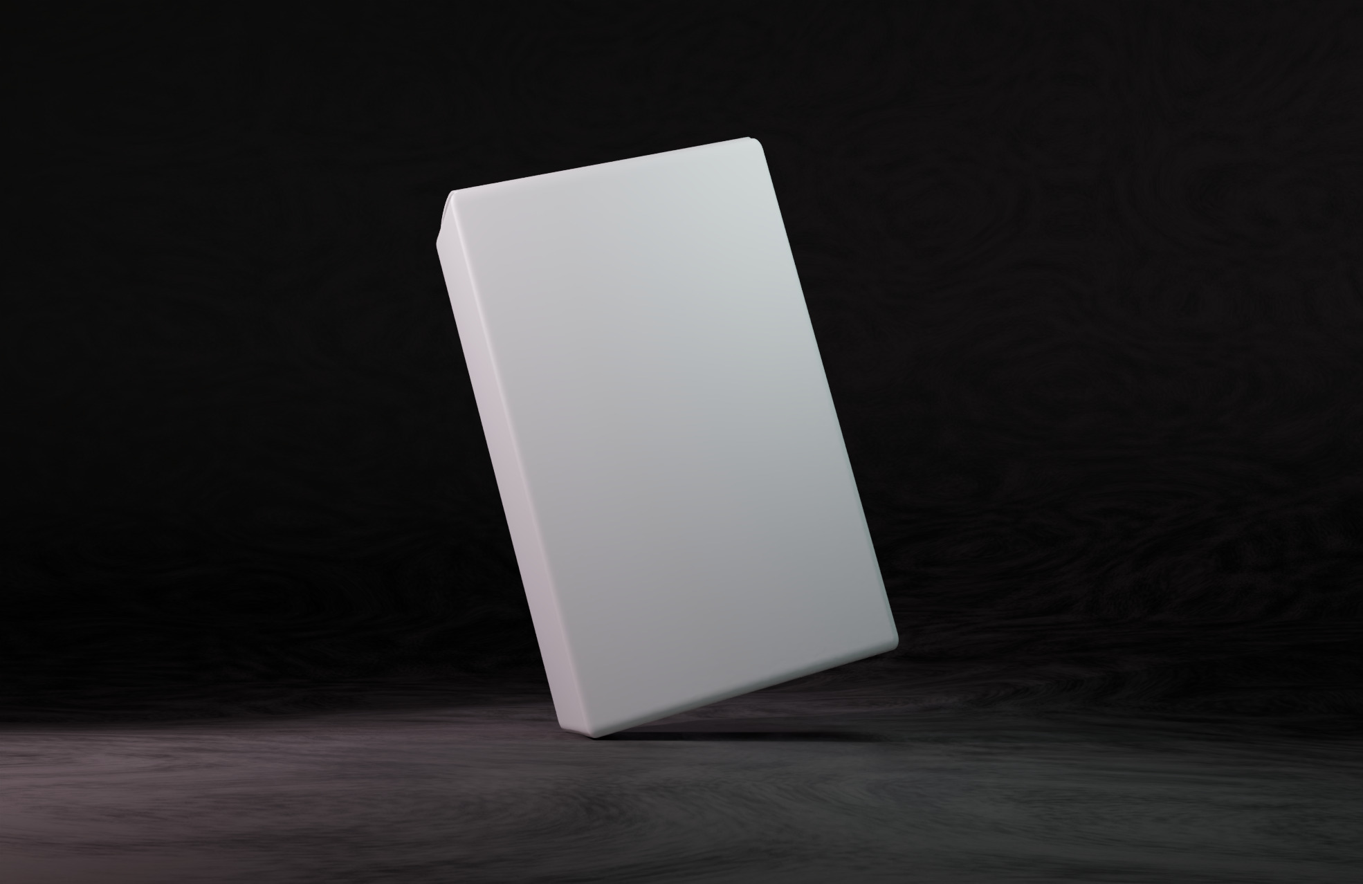 Free Modern Product Box Mock-Up Design Free 3D model_1