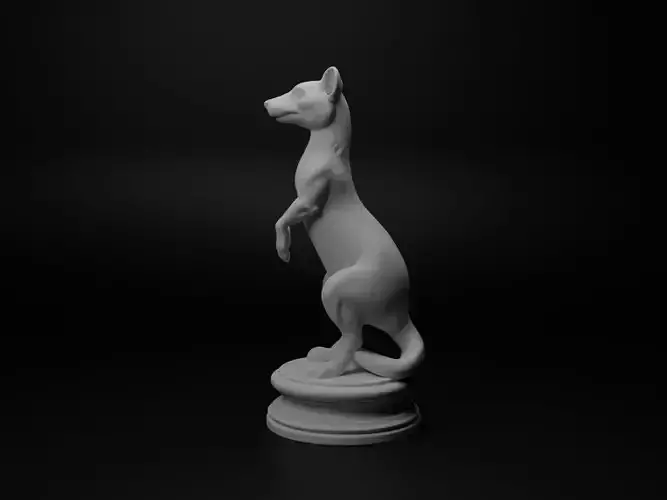 weasel Animal Chess 3D print model