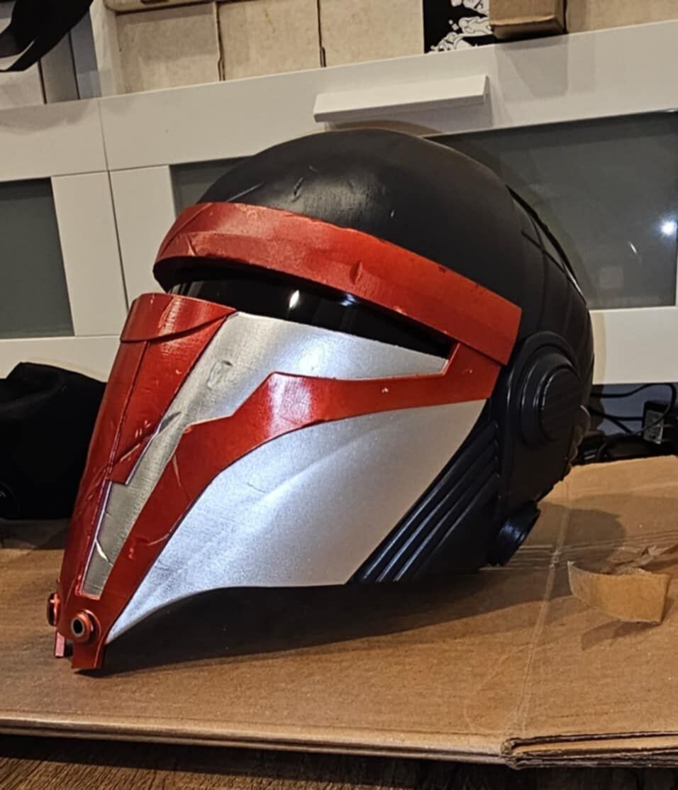 StarWars Darth Revan Helmet 3D Model - Print Ready Files 3D print model_2