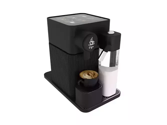 Modern Touchscreen Coffee Machine