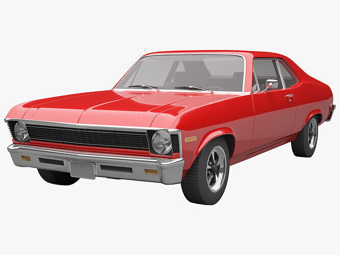 Generic Old Car 04 Free 3D model