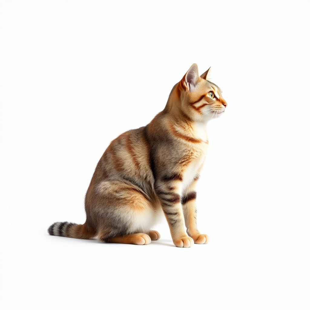 Domestic Cat Realistic D Model Pack Low-poly 3D model_4