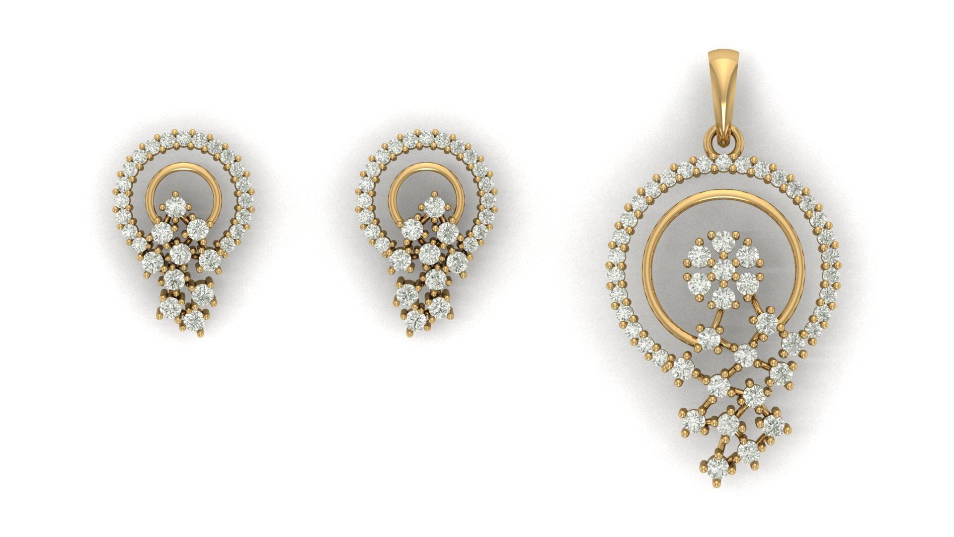 Pendant Necklace 3D print model_7