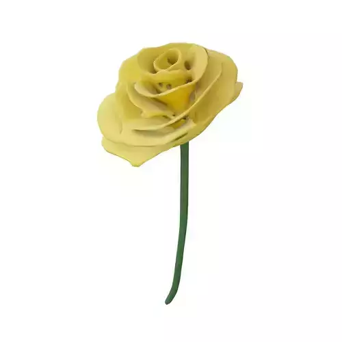 Rose v1 003 Low-poly 3D model