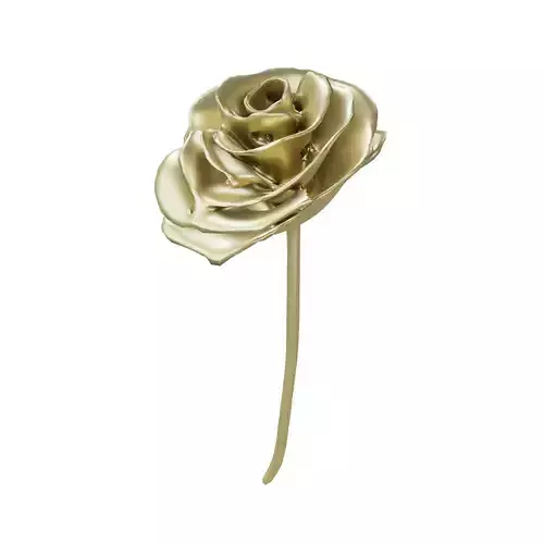 Rose v1 006 Low-poly 3D model