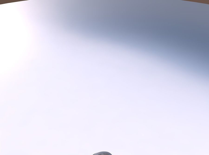 Bowl wide mid with twisted smooth cuts twisted and streched top