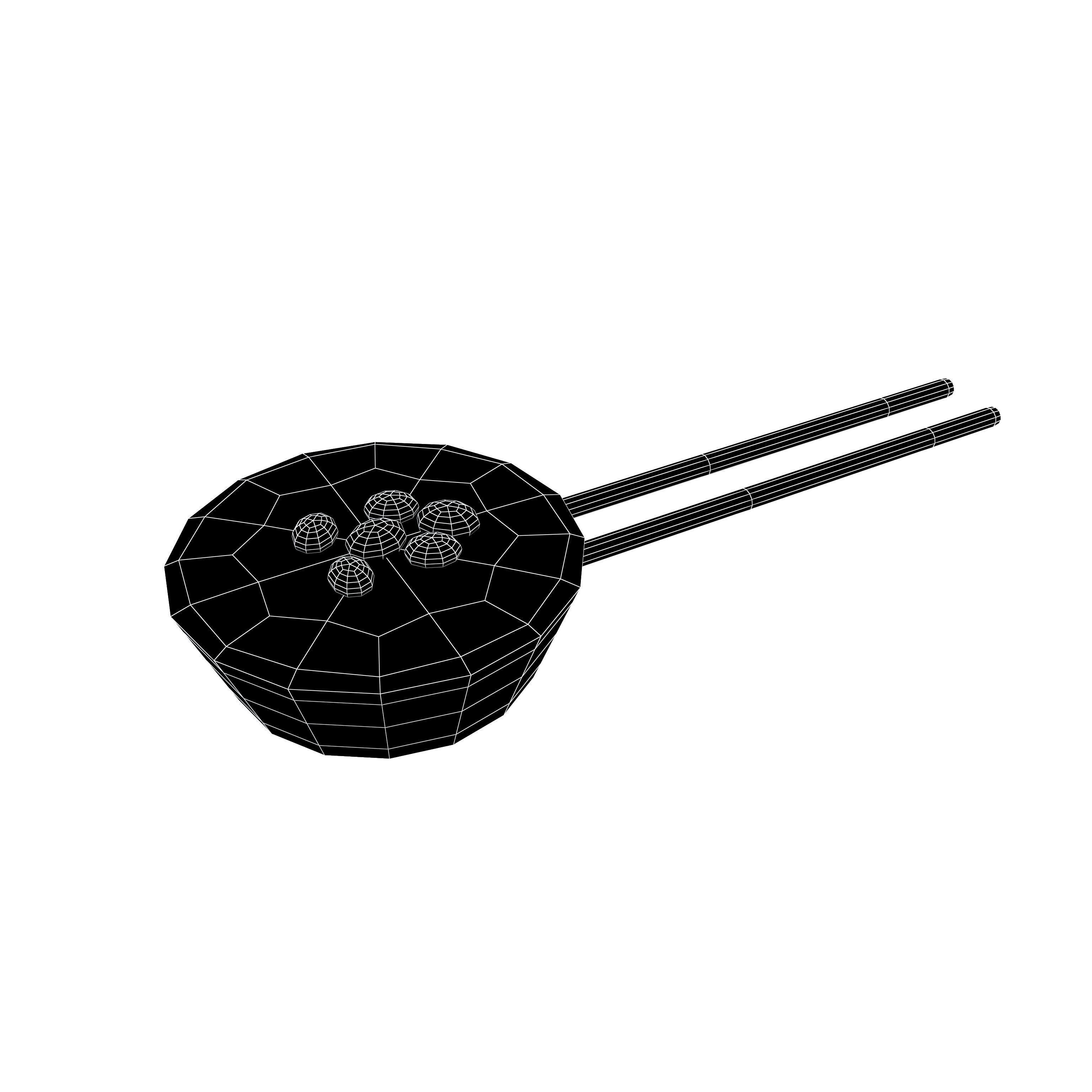 Put Chai Ko v1 001 Low-poly 3D model_5