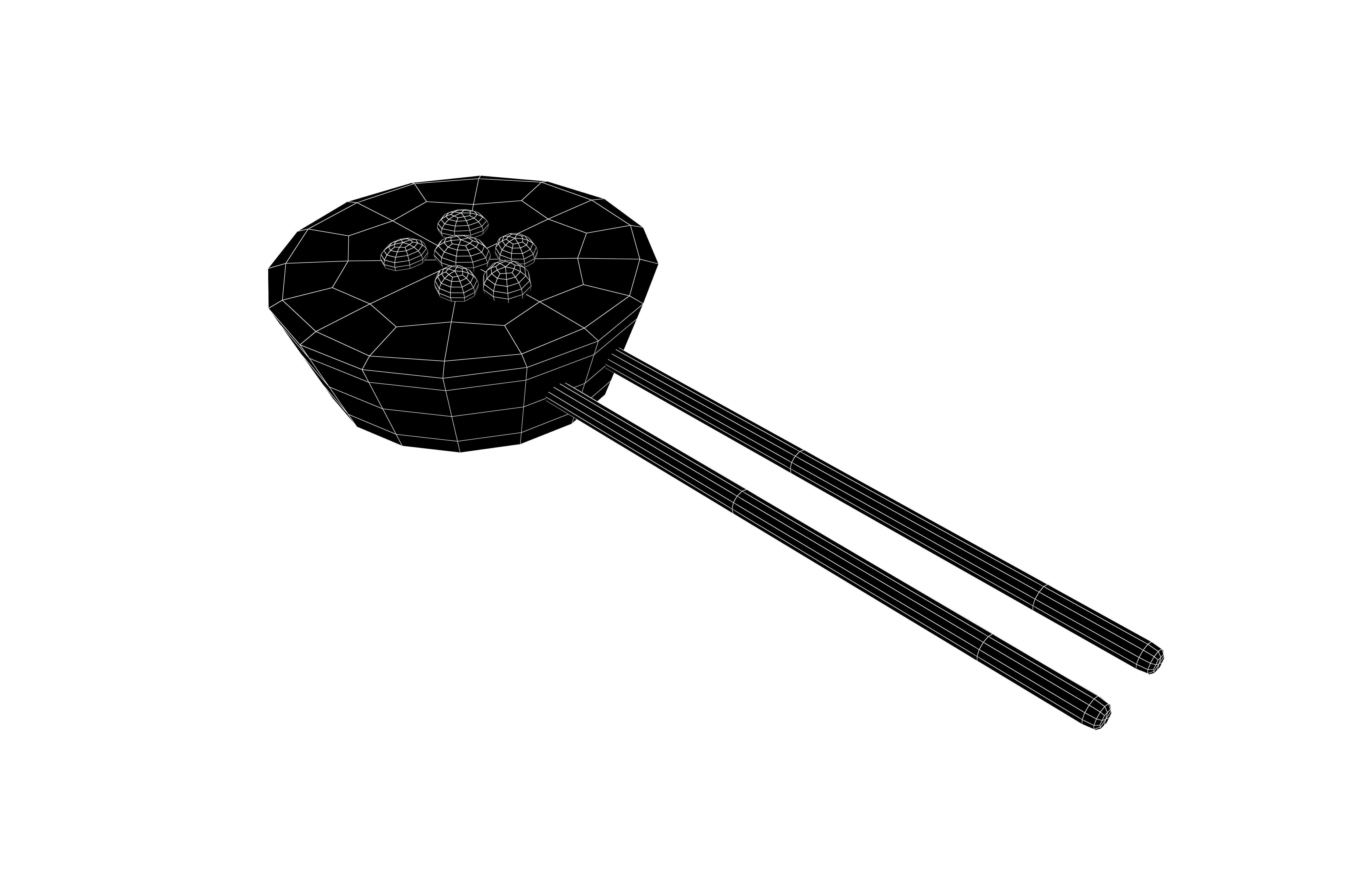 Put Chai Ko v1 001 Low-poly 3D model_4