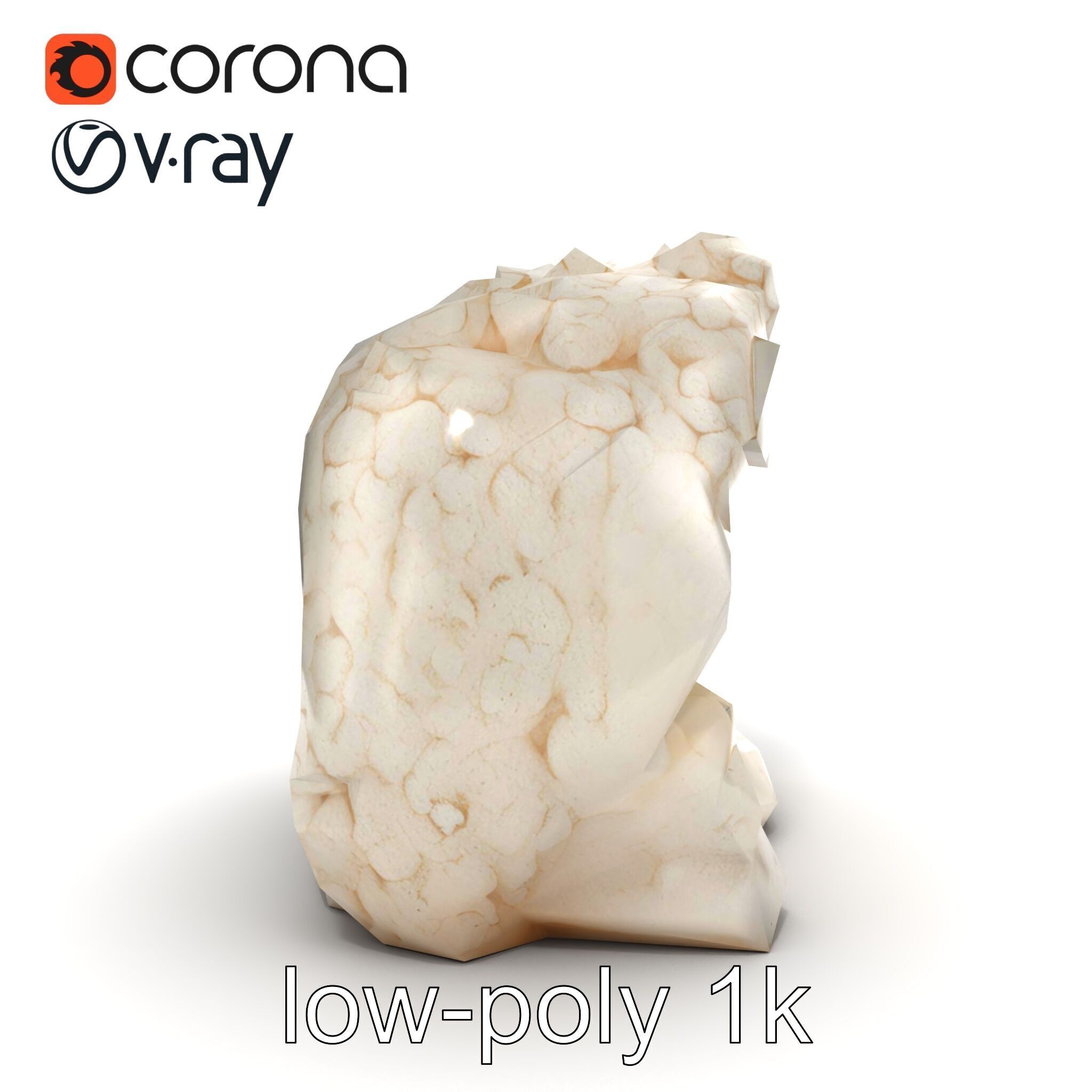 Crystalline Grotto Formation model pack Low-poly 3D model_12