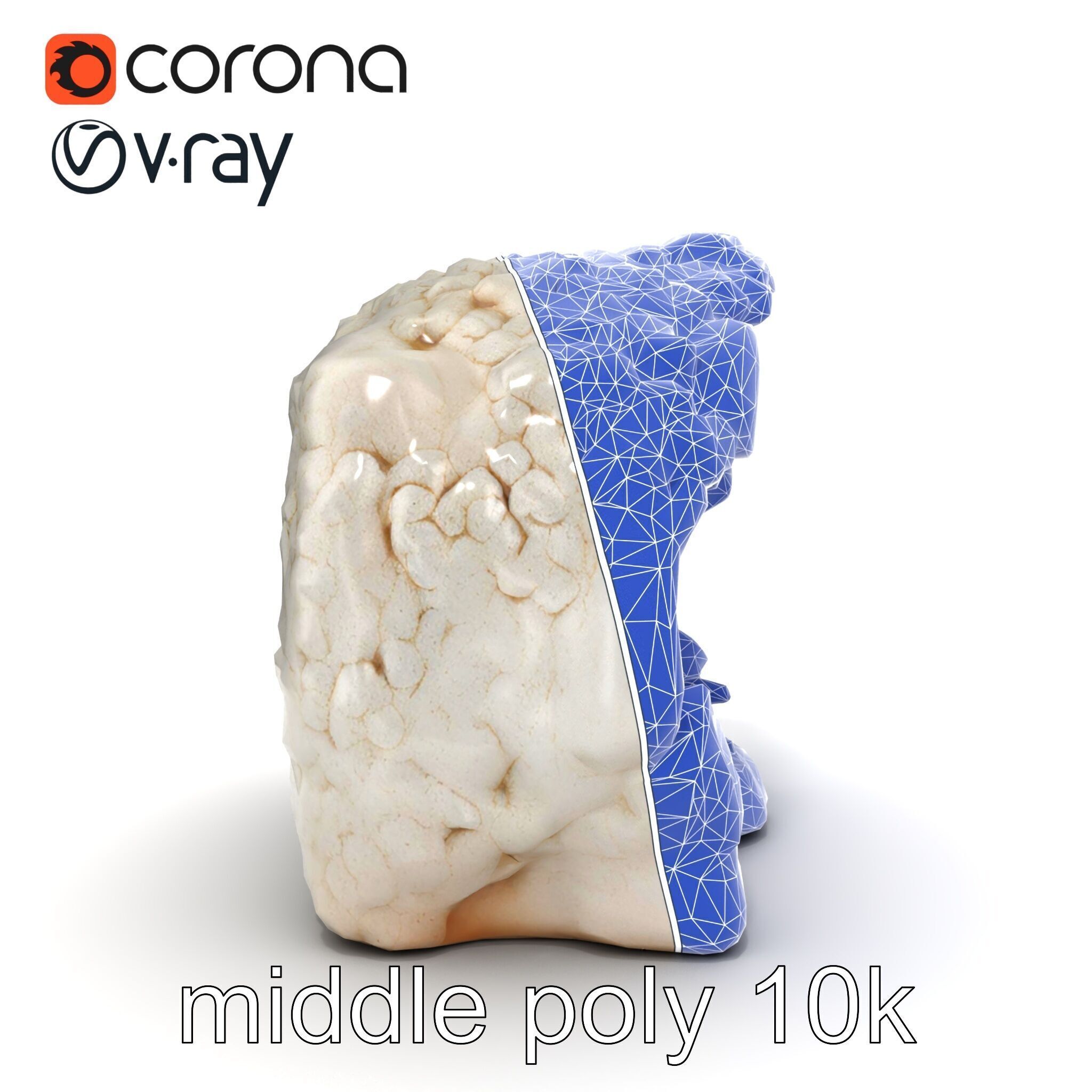 Crystalline Grotto Formation model pack Low-poly 3D model_30