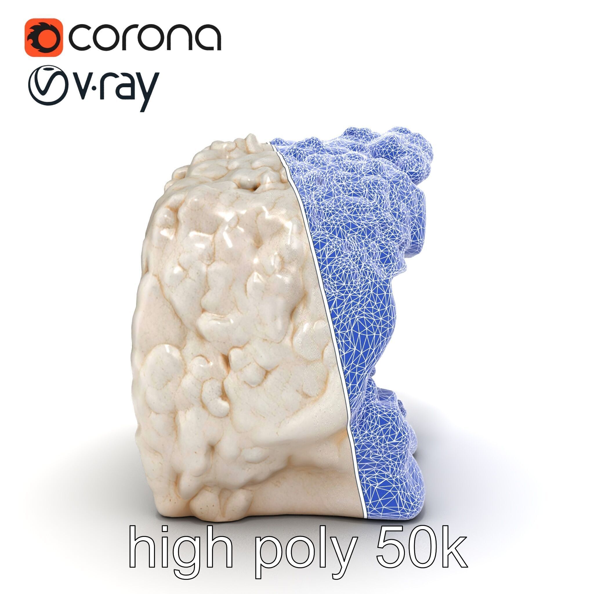 Crystalline Grotto Formation model pack Low-poly 3D model_31