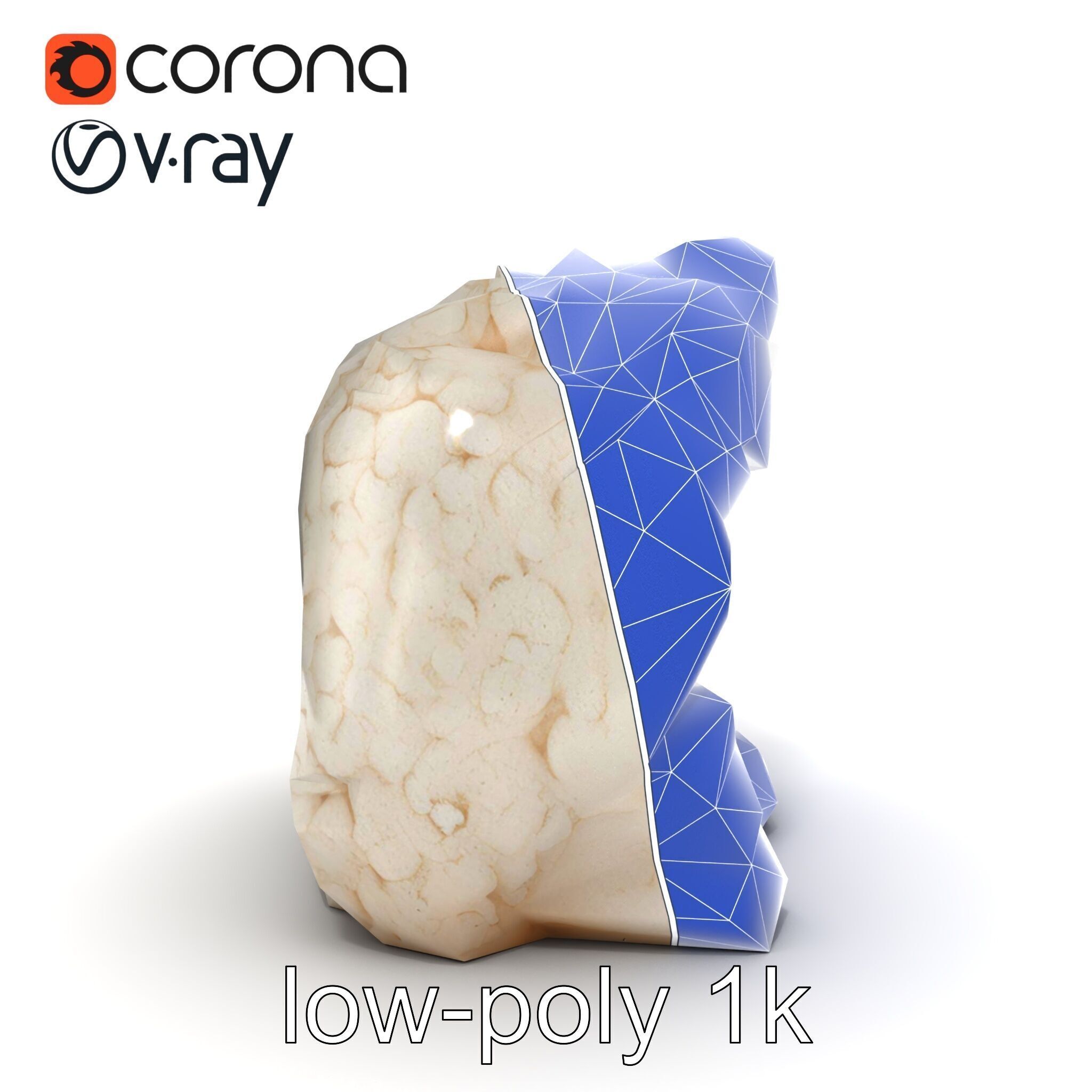 Crystalline Grotto Formation model pack Low-poly 3D model_25