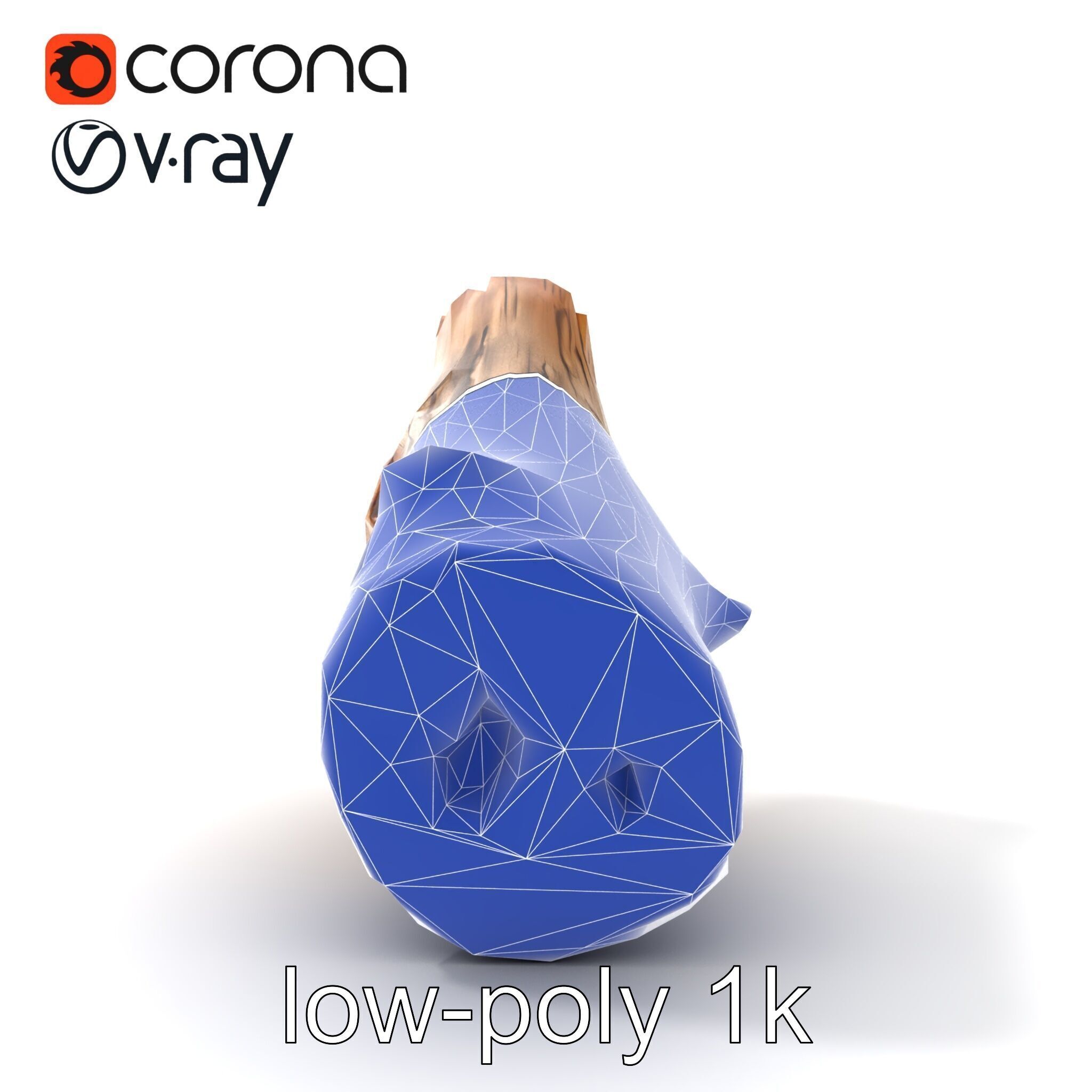 Driftwood Fossil Imprints Log model pack Texture_25