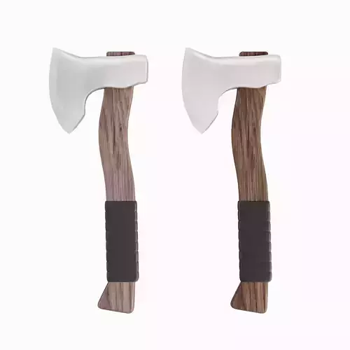 Survival Axe Set 3D model
