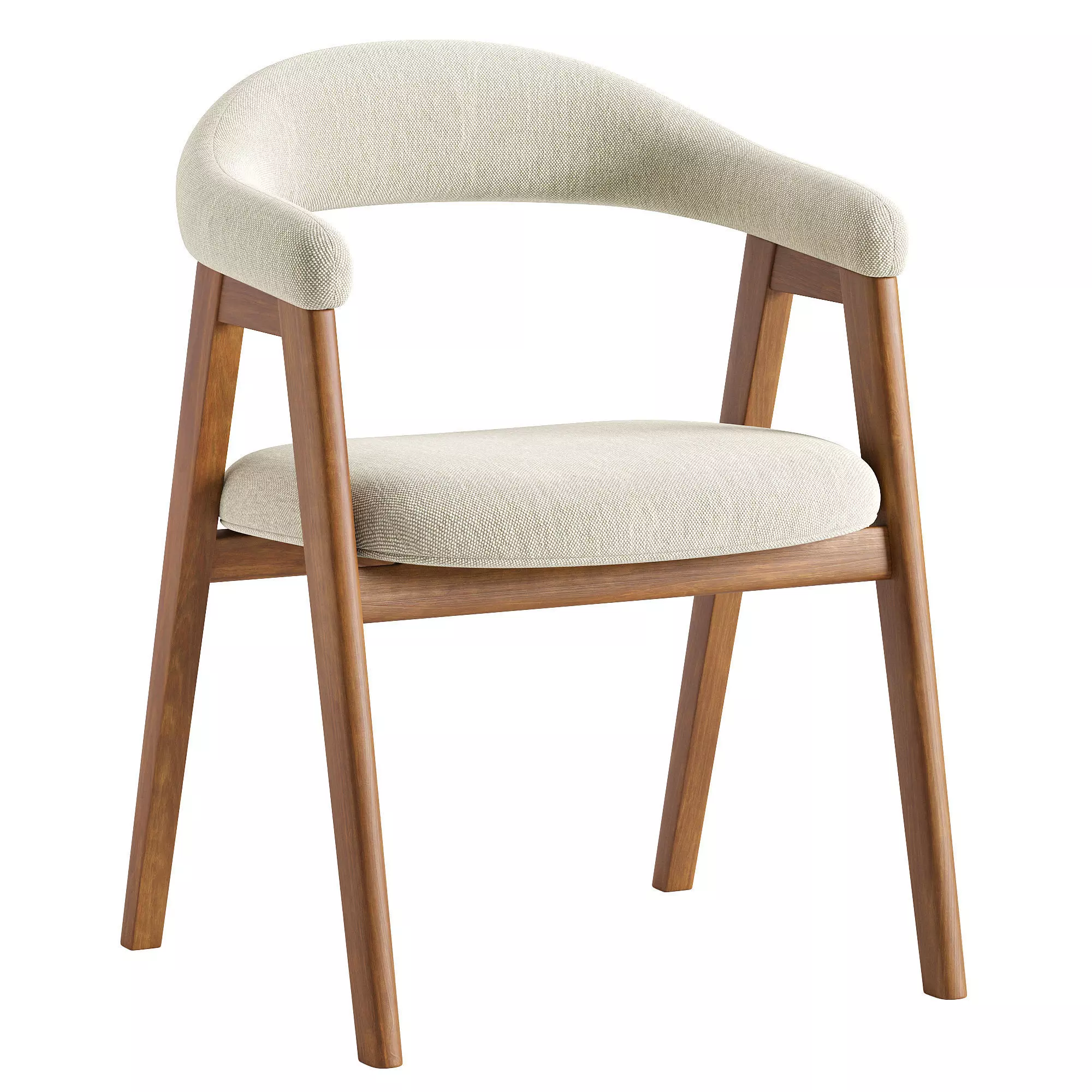 Nik Dining Chair 3D model