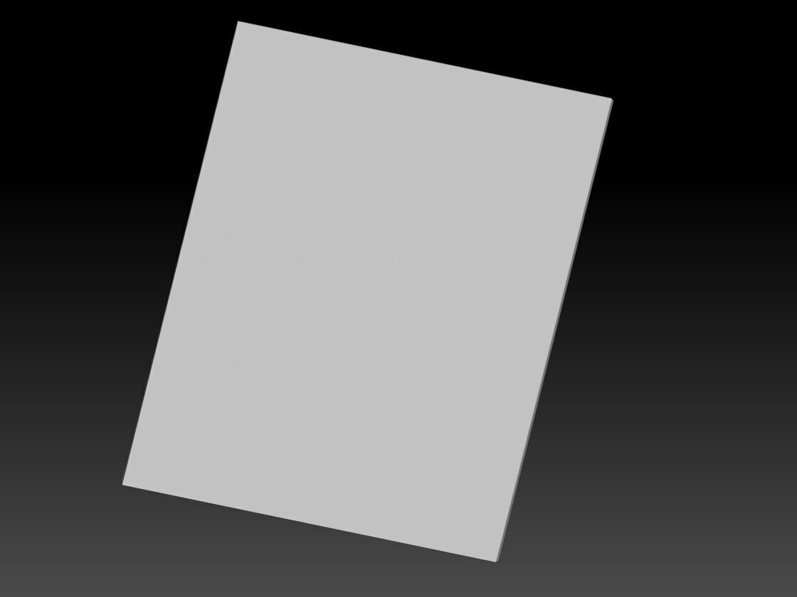 Floral Princess Portrait 3D print model_5