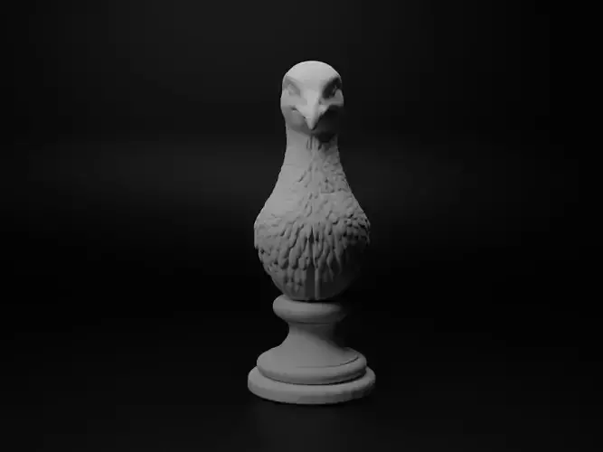 Albatross Animal Bust Chess