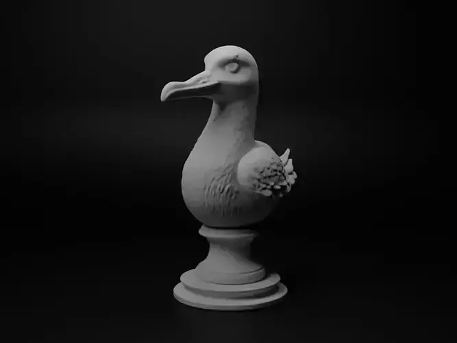Albatross Animal Bust Chess